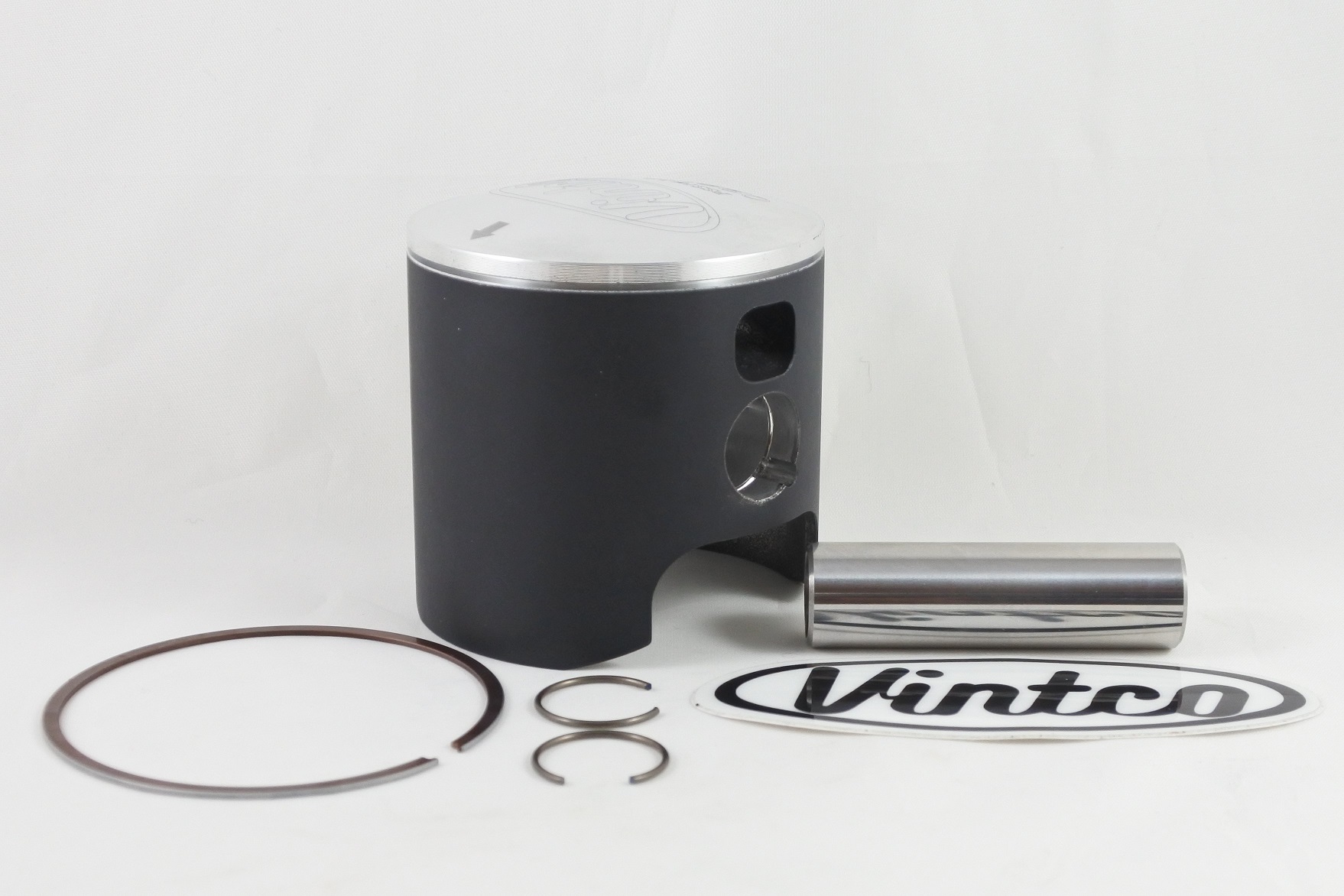 PISTON KIT 82-85 SUZUKI RM 250 71.5mm 1.5mm OVER VINTCO PSS16-1.5 image 1