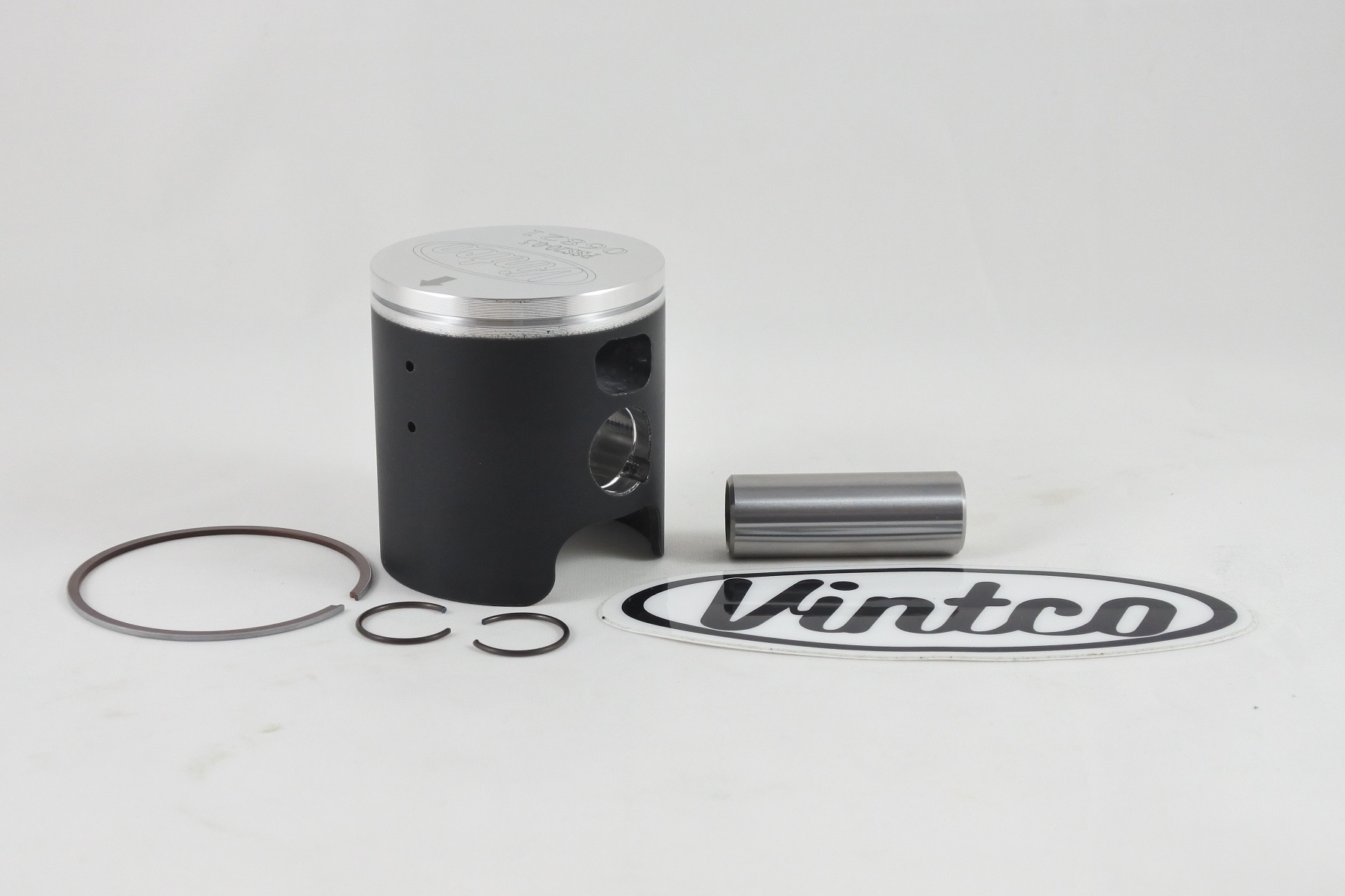 PISTON KIT 86-87 SUZUKI RM 80 48mm 0.5mm OVER VINTCO PSS20-0.5 image 1