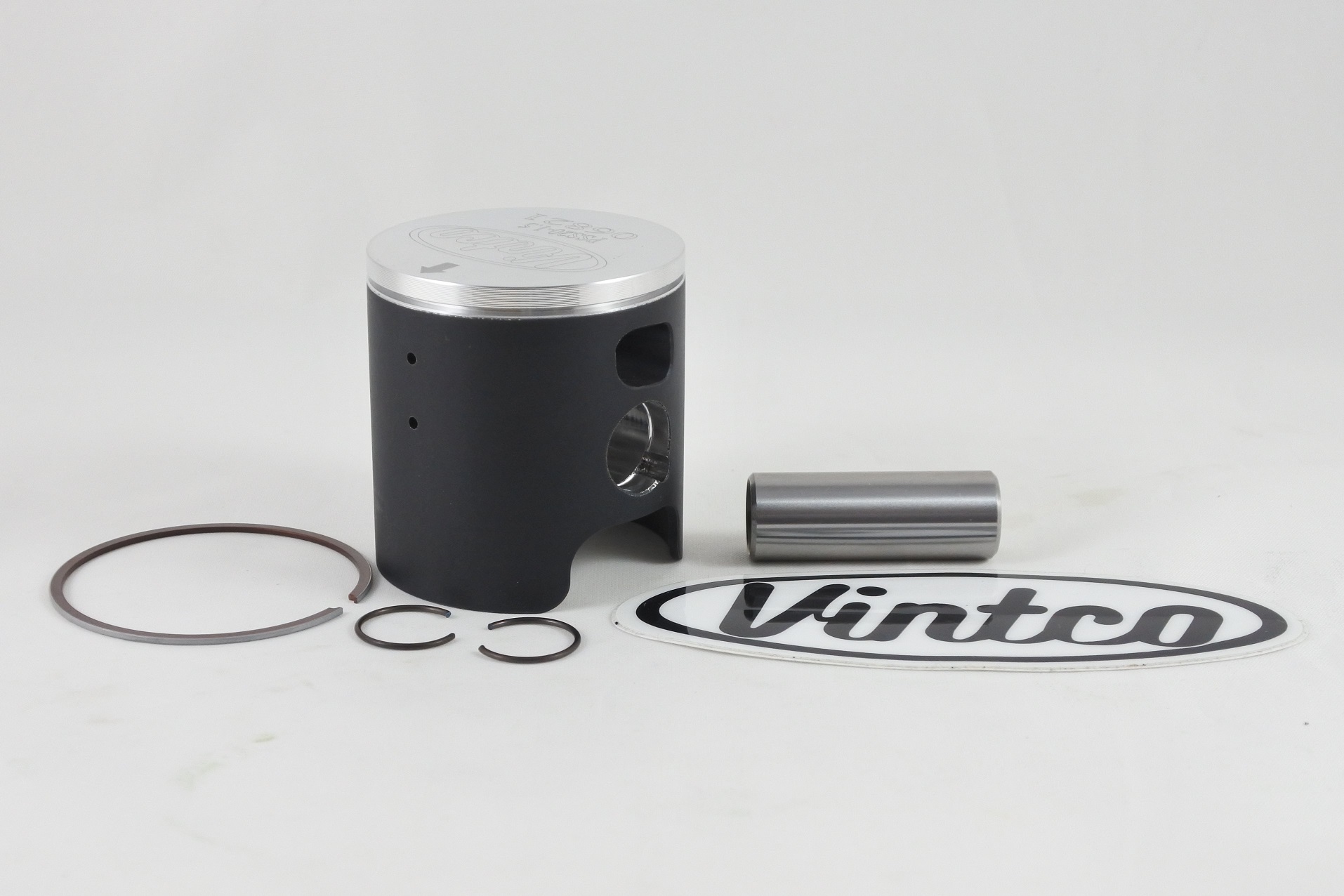 PISTON KIT 86-87 SUZUKI RM 80 49mm 1.5mm OVER VINTCO PSS20-1.5 image 1