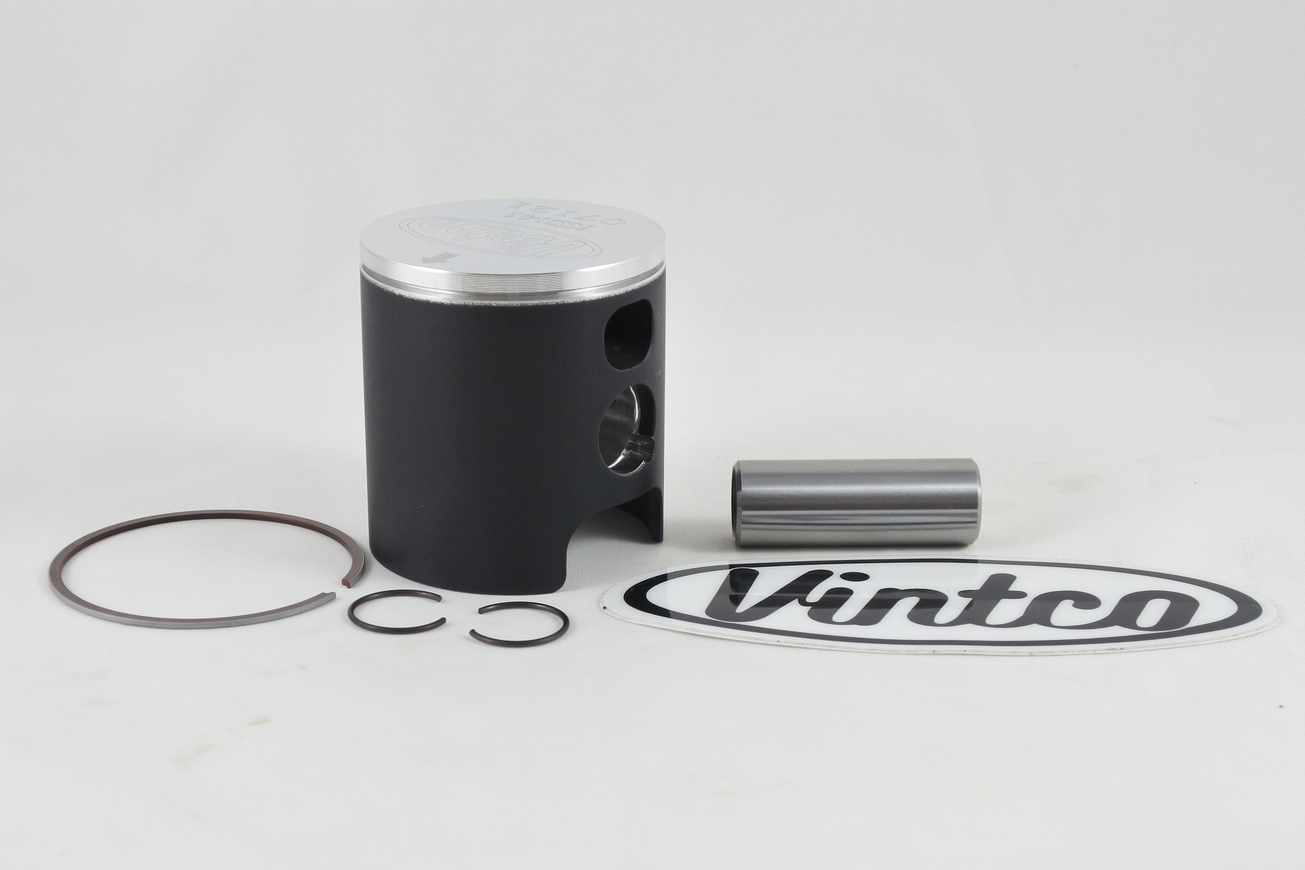 PISTON KIT 89-90 SUZUKI RM 80 48mm 0.5mm OVER VINTCO PSS21-0.5 image 1