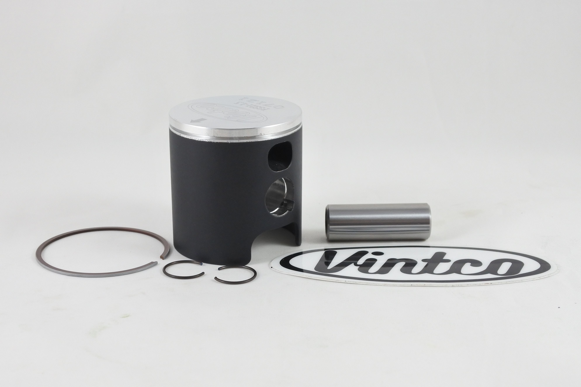 PISTON KIT 89-90 SUZUKI RM 80 49mm 1.5mm OVER VINTCO PSS21-1.5 image 1