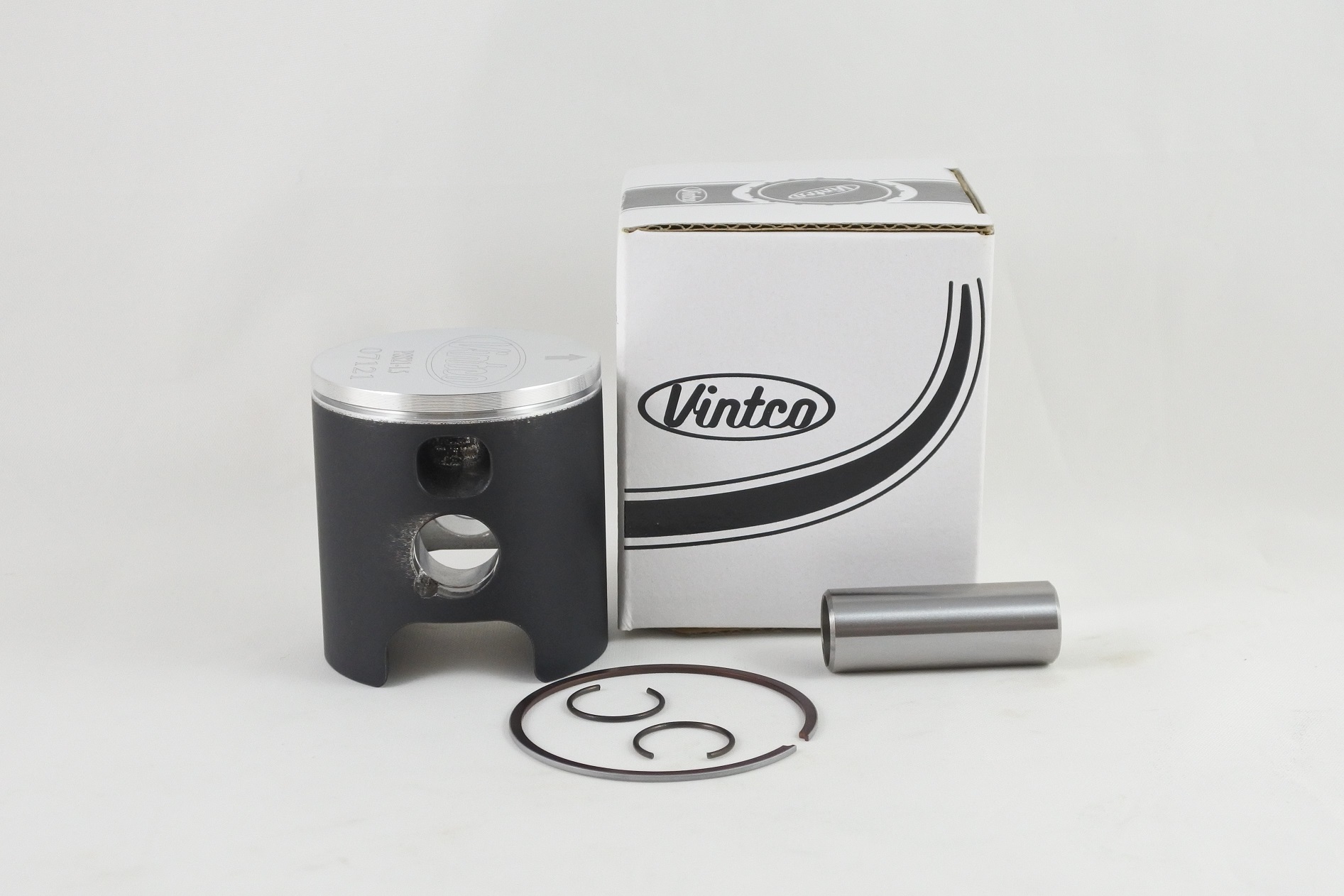 PISTON KIT 89-90 SUZUKI RM 80 49mm 1.5mm OVER VINTCO PSS21-1.5 thumbnail 2