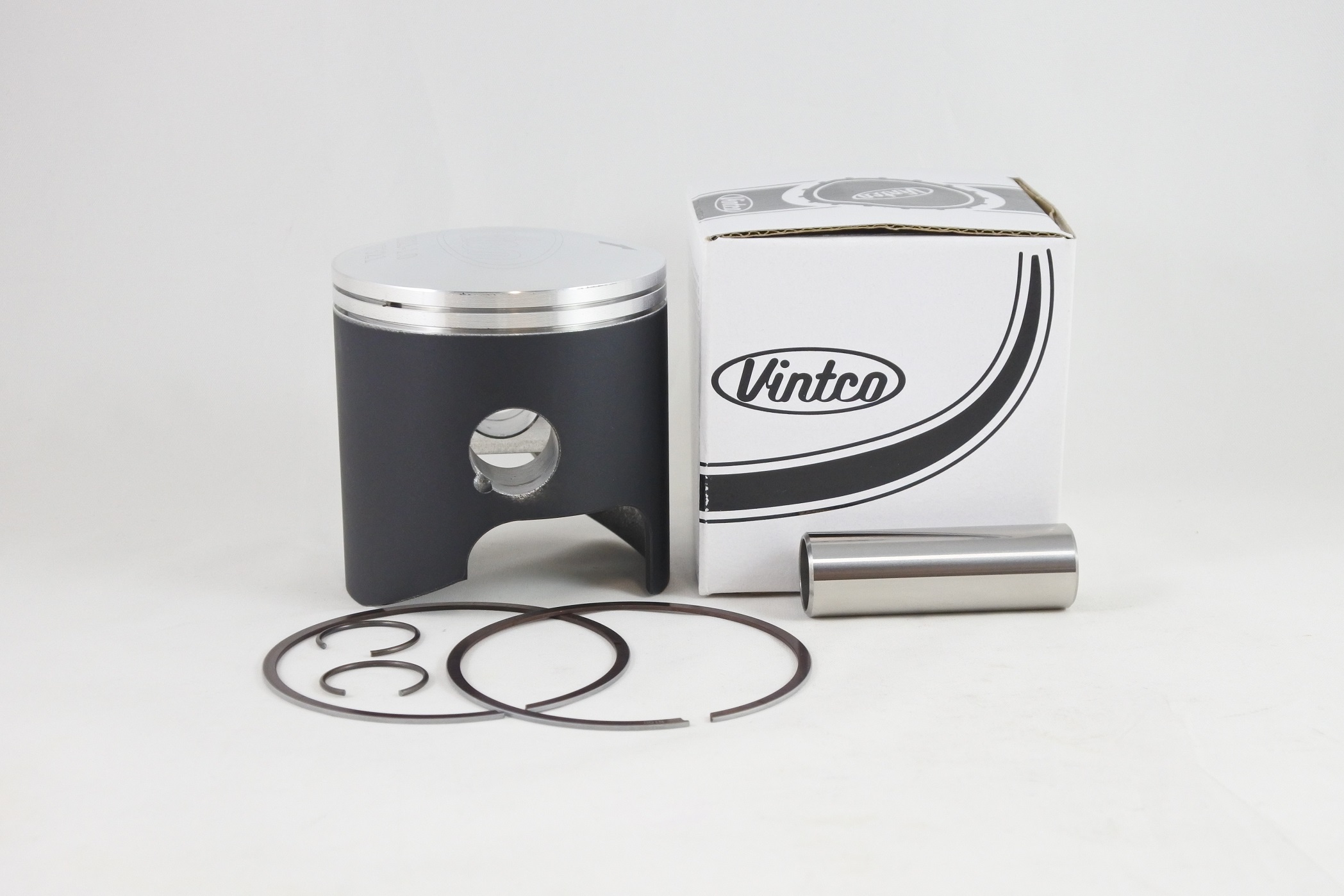 PISTON KIT 85-86 SUZUKI LT R 250 71mm 1.0mm OVER VINTCO PSS23-1.0 thumbnail 2