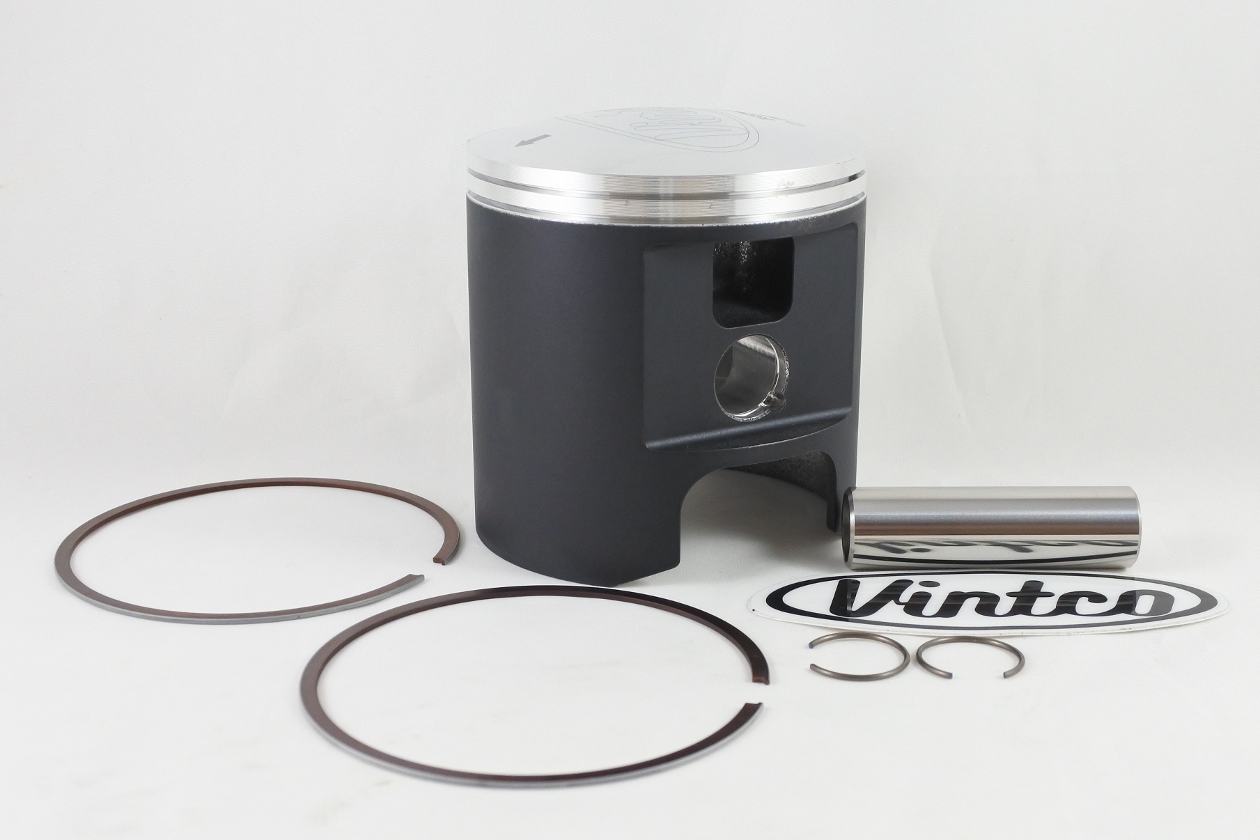 PISTON KIT 87-90 SUZUKI LT R 500 88.5mm 2.5mm OVER VINTCO PSS24-2.5 image 1