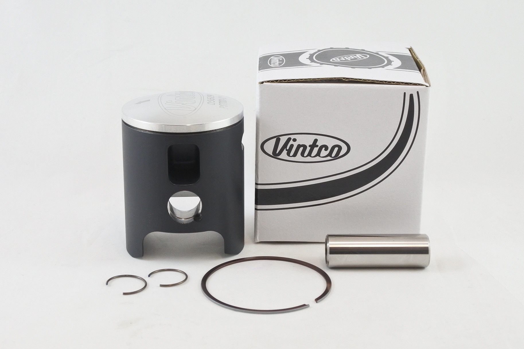 PISTON KIT 76-81 KTM 125 55.5mm 1.5mm OVER VINTCO PST02-1.5 thumbnail 2