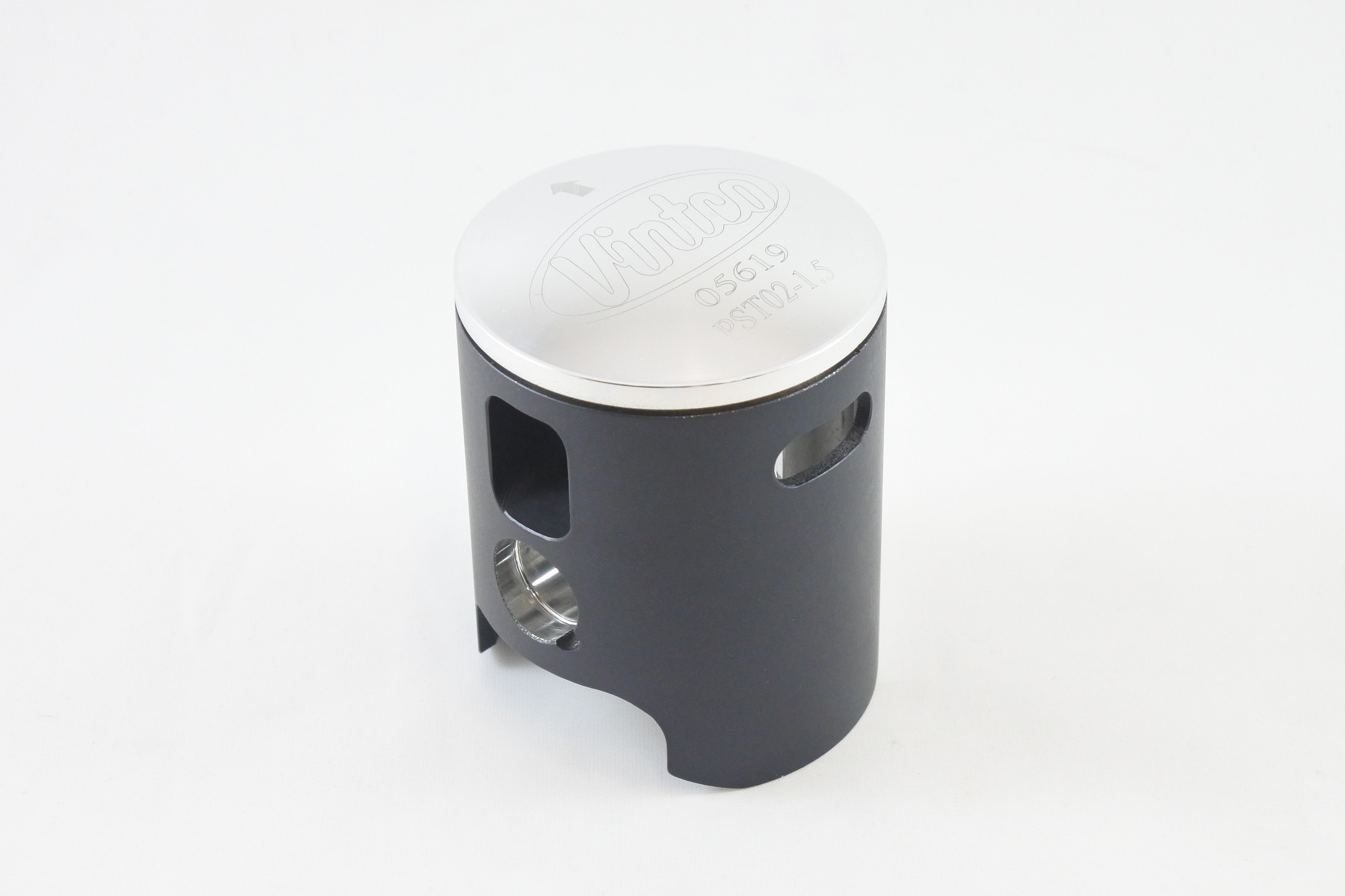 PISTON KIT 76-81 KTM 125 55.5mm 1.5mm OVER VINTCO PST02-1.5 thumbnail 5