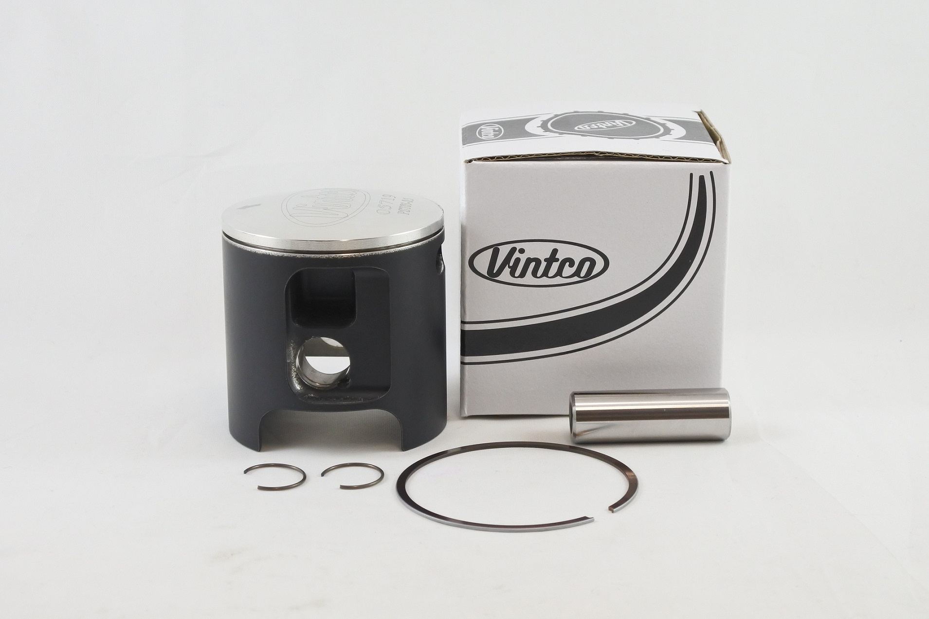PISTON KIT 77-81 KTM GS MC 175 64.0mm 0.5mm OVER VINTCO PST03-0.5 thumbnail 2