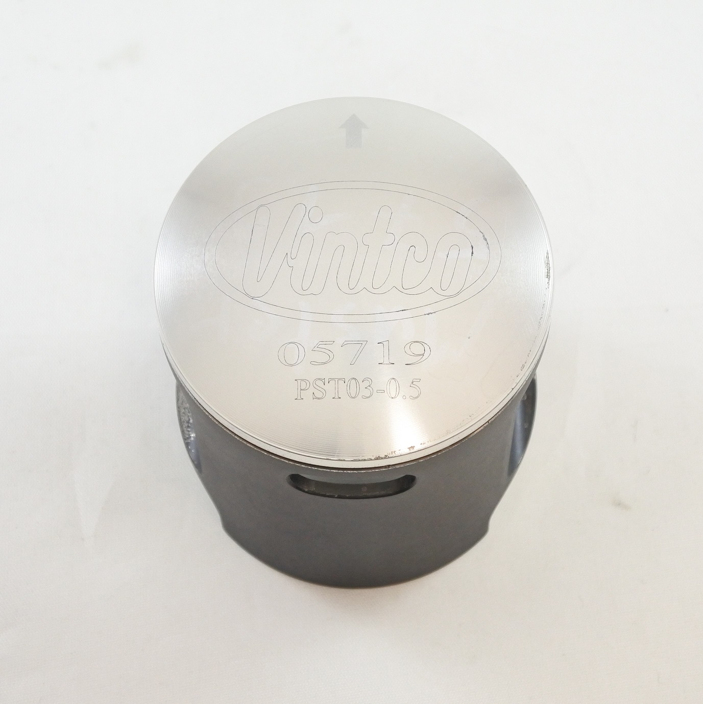 PISTON KIT 77-81 KTM GS MC 175 64.0mm 0.5mm OVER VINTCO PST03-0.5 thumbnail 4