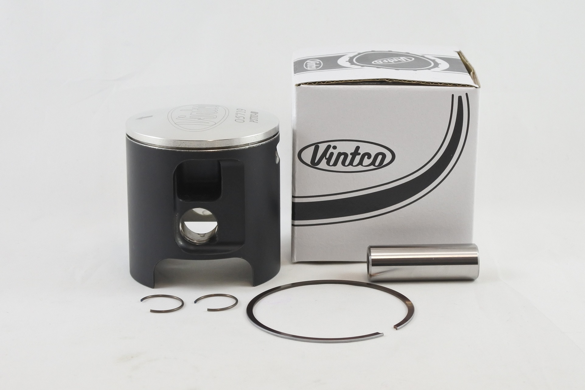 PISTON KIT 77-81 KTM MC GS 175 63.5mm STANDARD VINTCO PST03-00 thumbnail 2