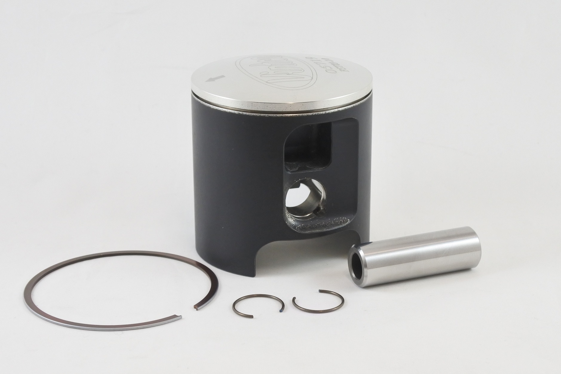 PISTON KIT 77-81 KTM MC GS 175 64.5mm 1.0mm OVER VINTCO PST03-1.0 image 1
