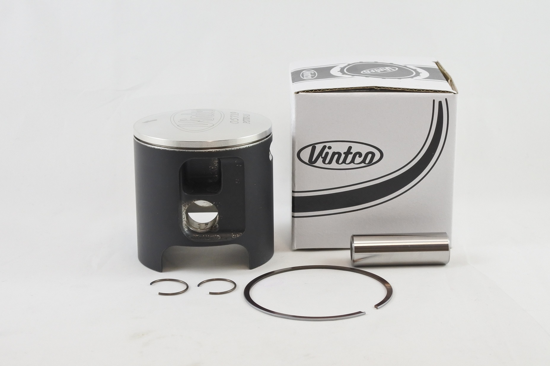 PISTON KIT 77-81 KTM MC GS 175 65.0mm 1.5mm OVER VINTCO PST03-1.5 thumbnail 2