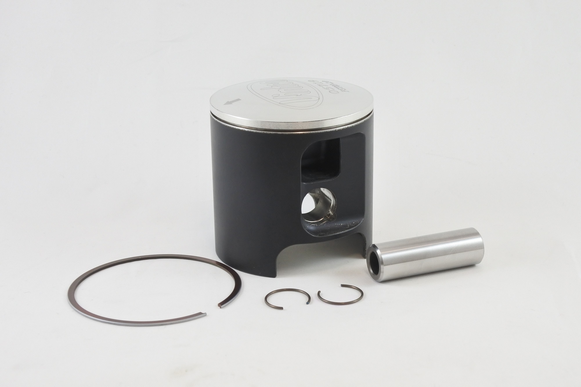 PISTON KIT 77-81 KTM GS MC 175 65.5mm 2.0mm OVER VINTCO PST03-2.0 image 1