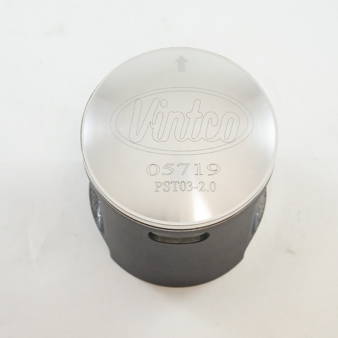 PISTON KIT 77-81 KTM GS MC 175 65.5mm 2.0mm OVER VINTCO PST03-2.0 thumbnail 4
