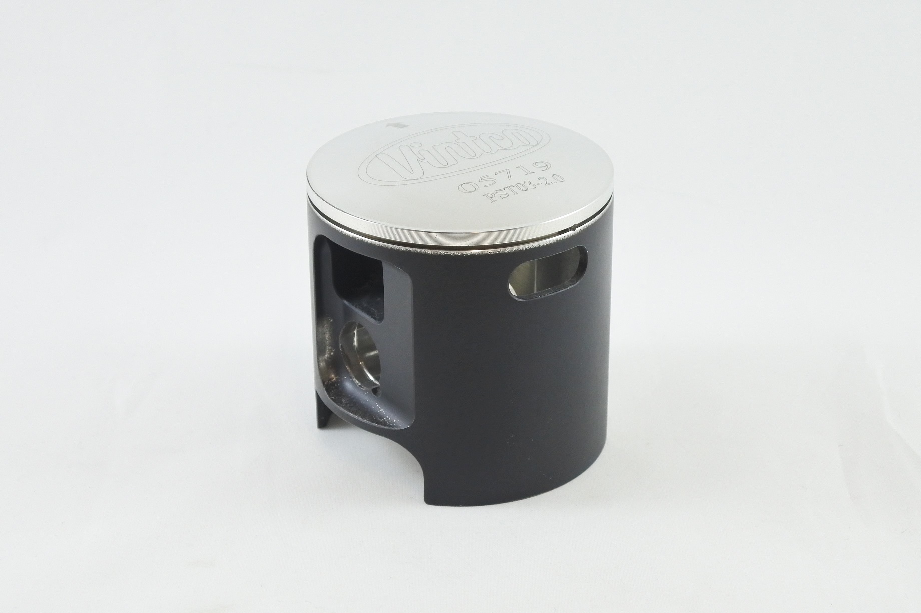PISTON KIT 77-81 KTM GS MC 175 65.5mm 2.0mm OVER VINTCO PST03-2.0 thumbnail 5