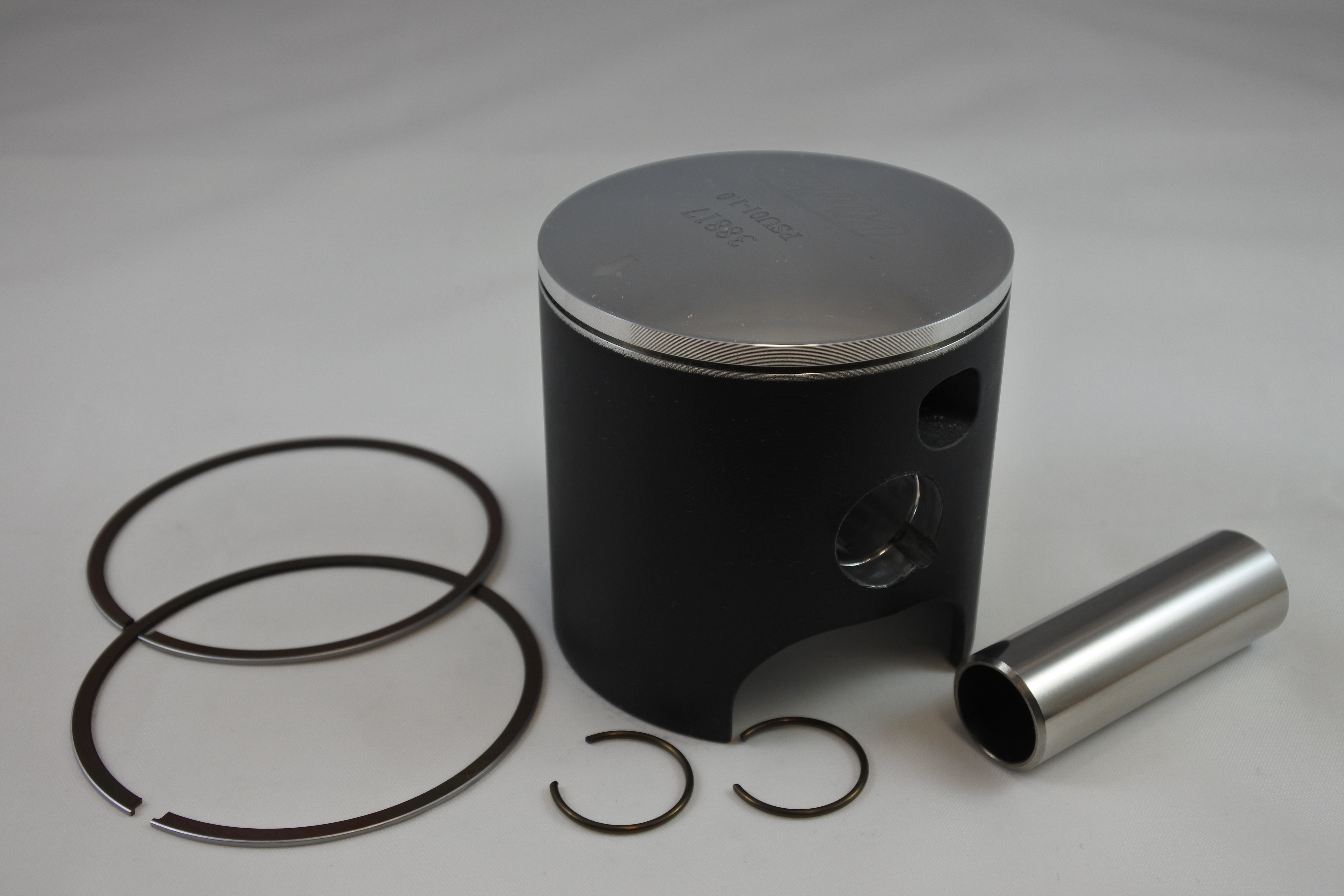 PISTON KIT 74-81 HUSQVARNA CR OR WR XC 250 70.5mm 1.0mm OVER VINTCO PSU01-1.0 thumbnail 2