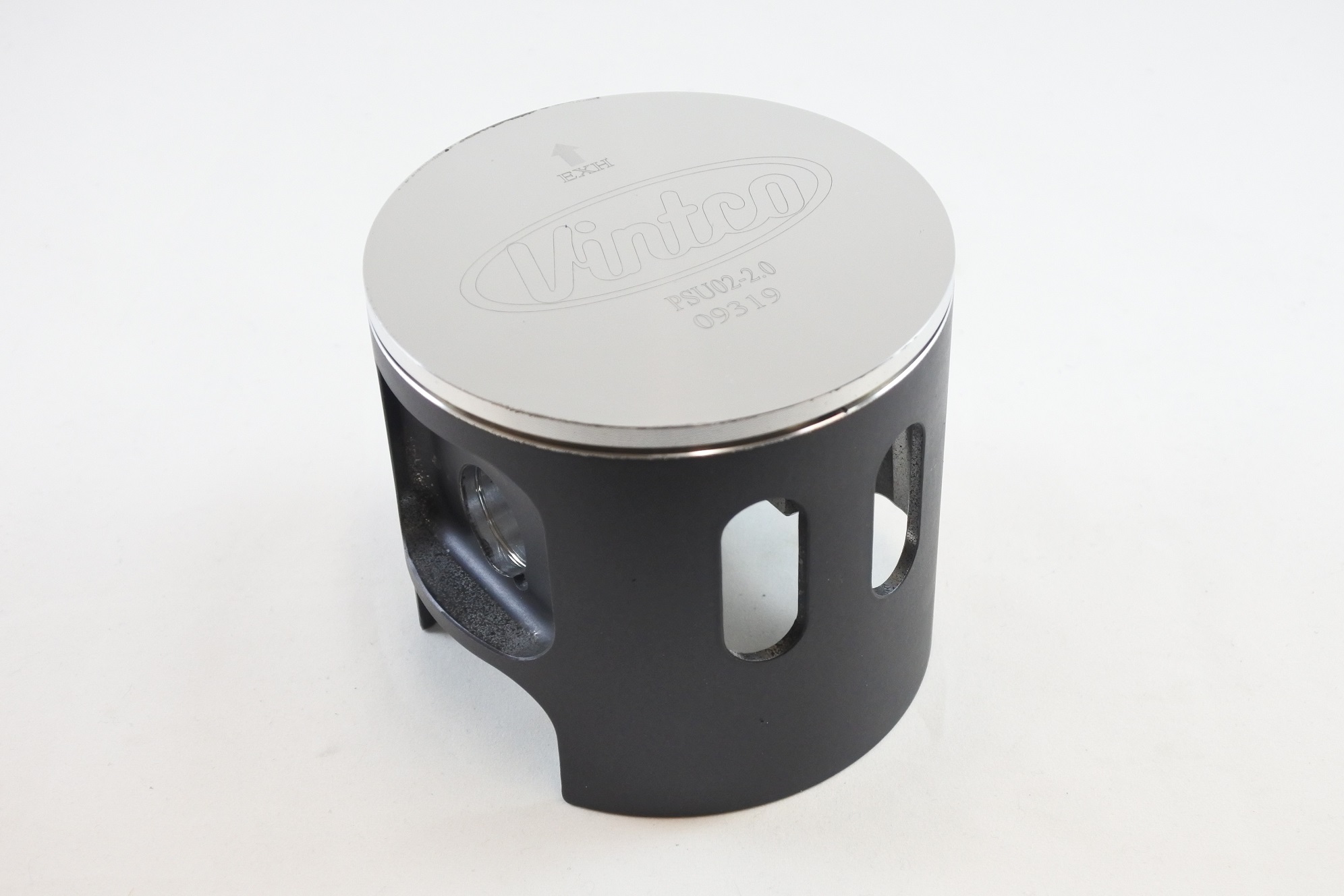 PISTON KIT 77-80 HUSQVARNA CR WR 390 85.0mm 2.0mm OVER VINTCO PSU02-2.0 thumbnail 5