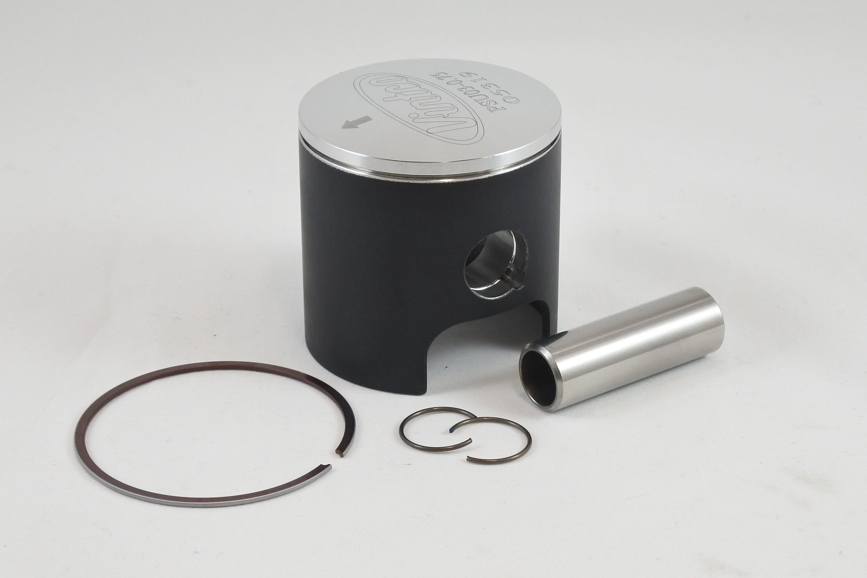 PISTON KIT 74-74 HUSQVARNA CR WR 125 55.75mm VINTCO PSU03-0.75 image 1
