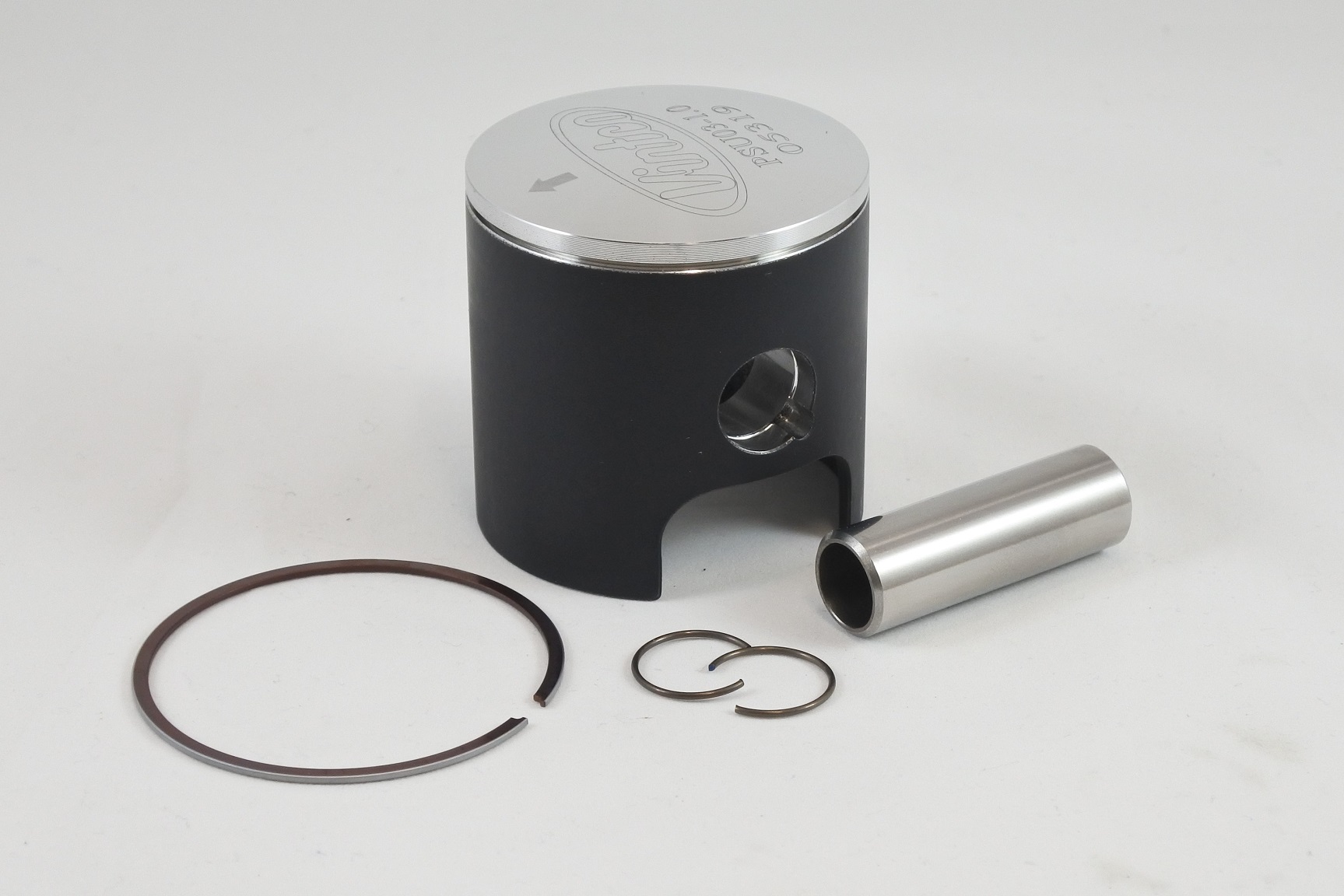 PISTON KIT 74-74 HUSQVARNA CR WR 125 56.0mm 1.0mm OVER VINTCO PSU03-1.0 image 1