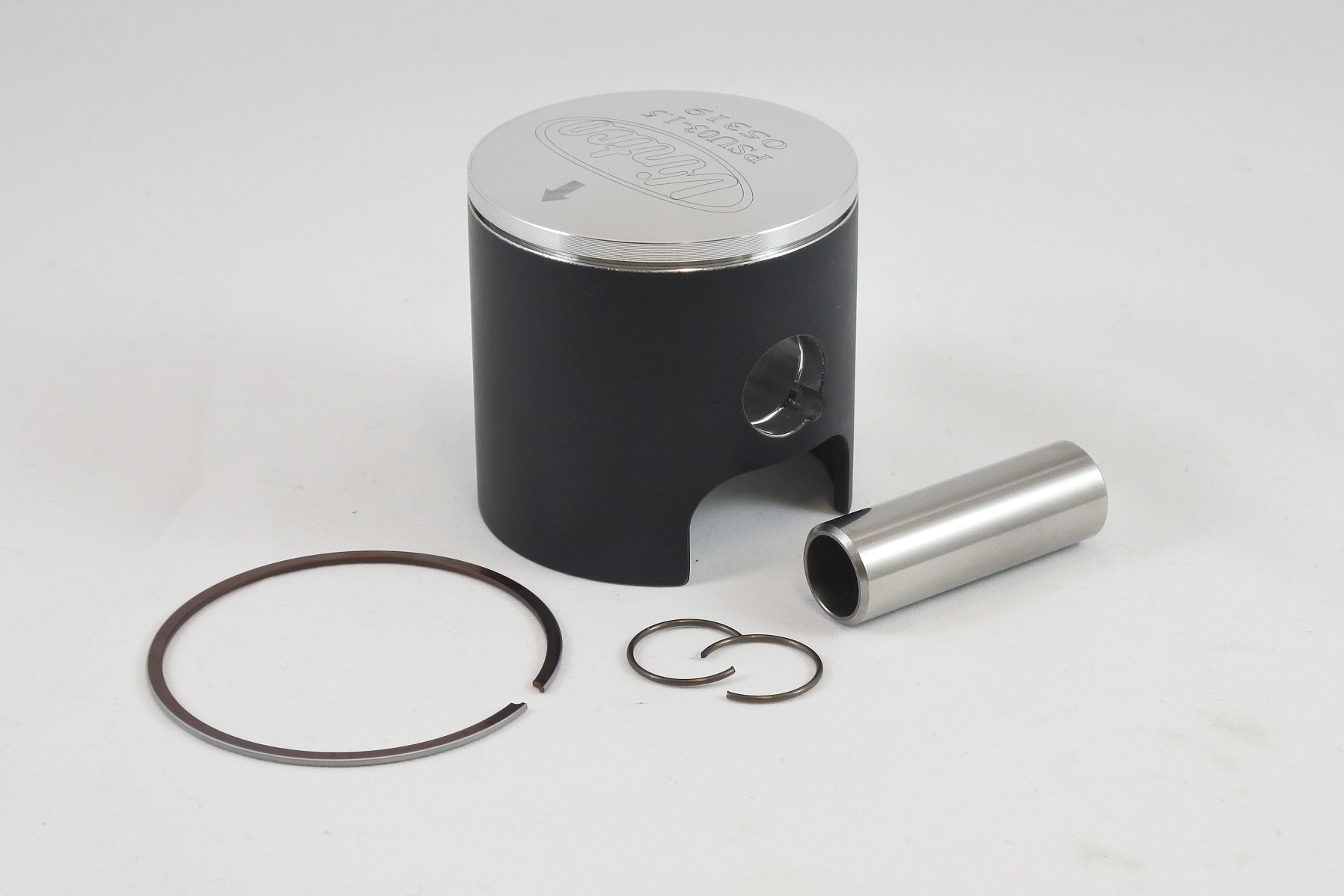 PISTON KIT 74-74 HUSQVARNA CR WR 125 56.5mm OVER VINTCO PSU03-1.5 image 1