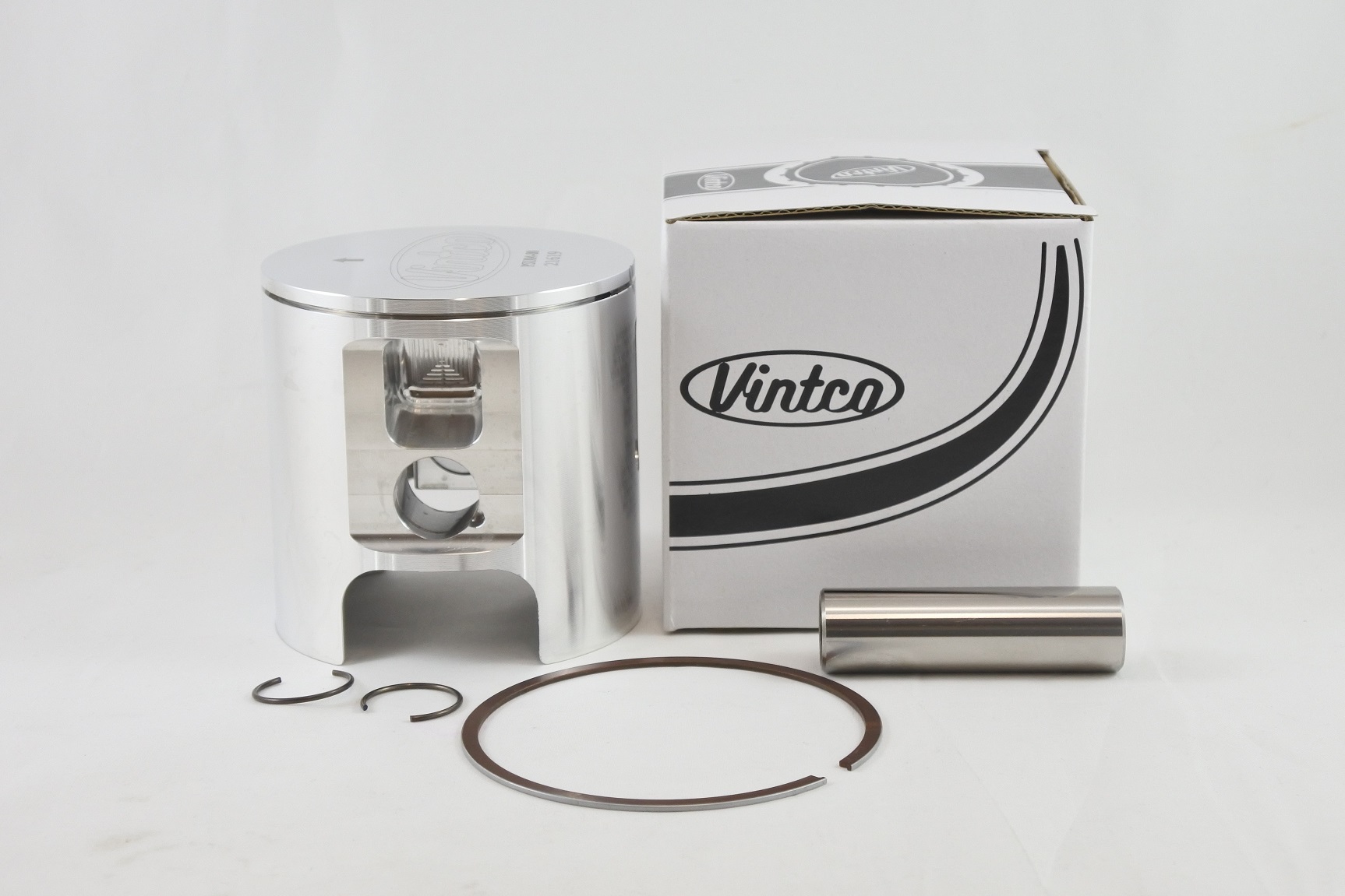 PISTON KIT 71-75 HUSQVARNA CR WR 400 81.5mm STANDARD VINTCO PSU04-00 thumbnail 2