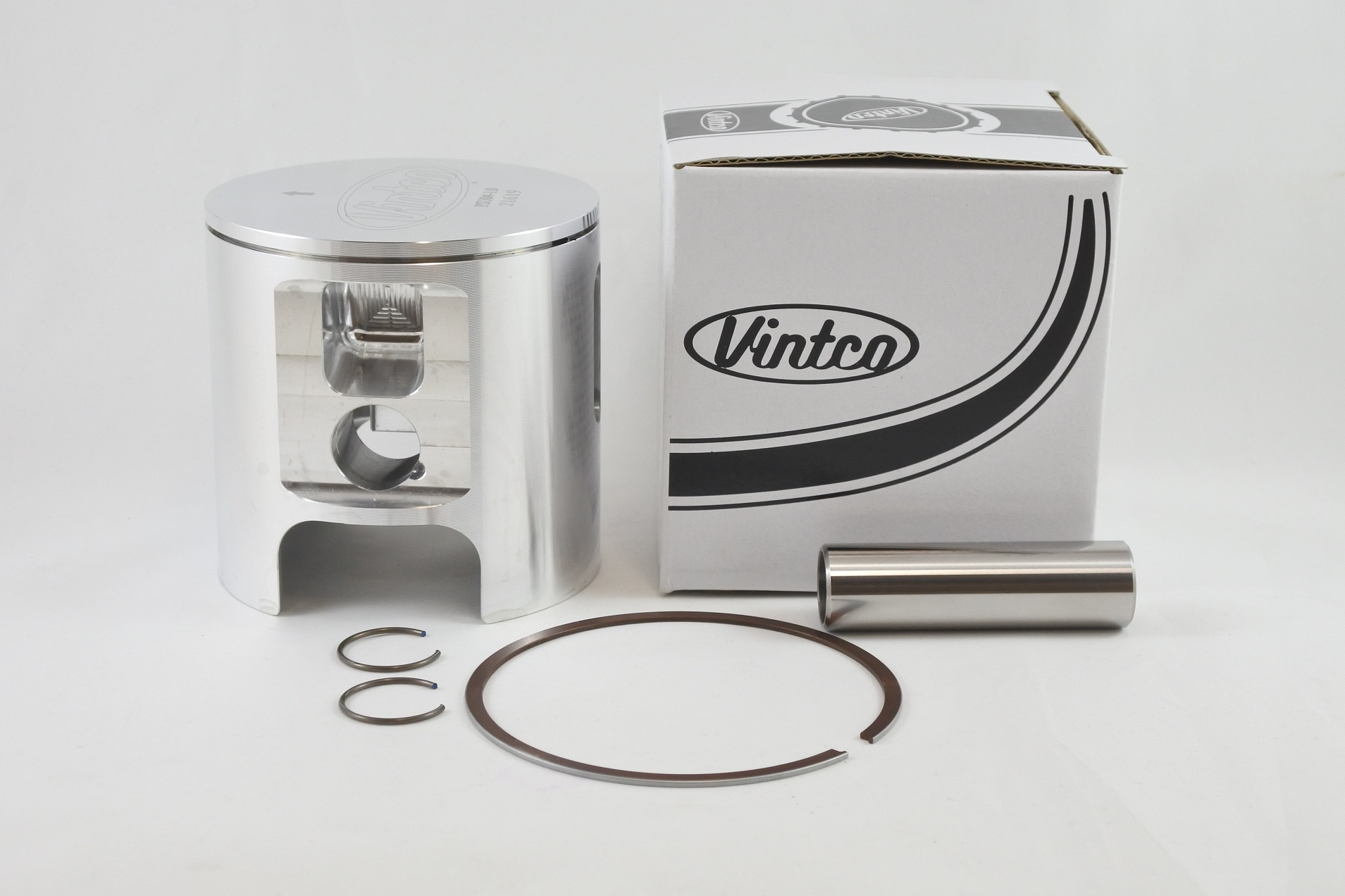 PISTON KIT 71-75 HUSQVARNA CR WR 400 82.5mm +1.00mm OVER VINTCO PSU04-1.0 thumbnail 2