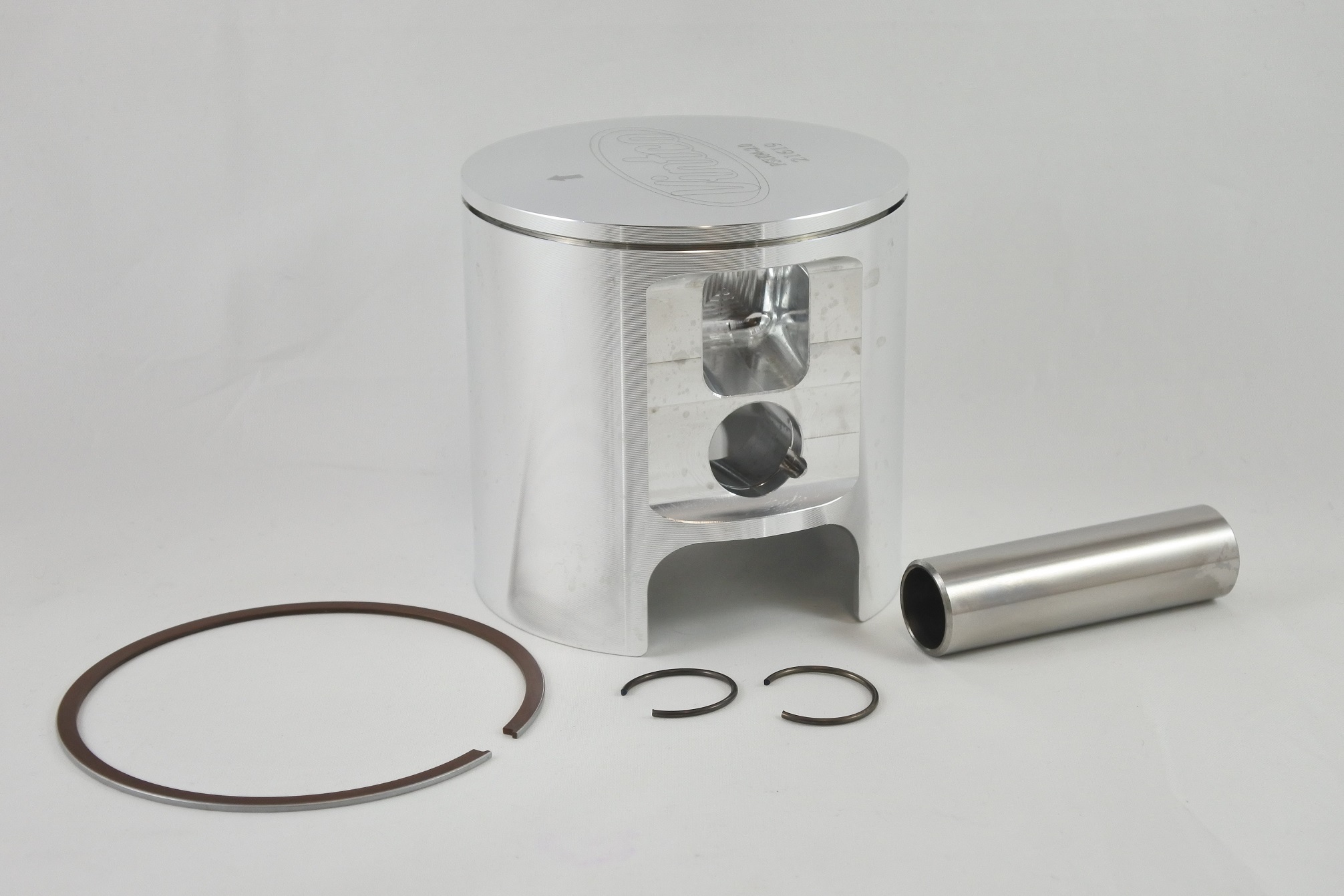 PISTON KIT 71-75 HUSQVARNA CR WR 400 83.5mm +2.0mm OVER VINTCO PSU04-2.0 image 1
