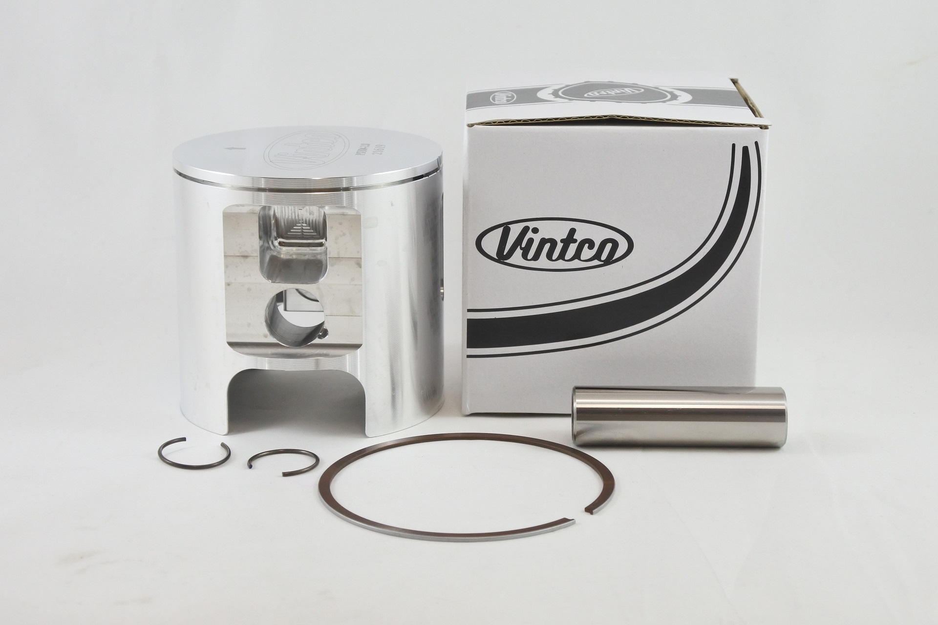 PISTON KIT 71-75 HUSQVARNA CR WR 400 83.5mm +2.0mm OVER VINTCO PSU04-2.0 thumbnail 2