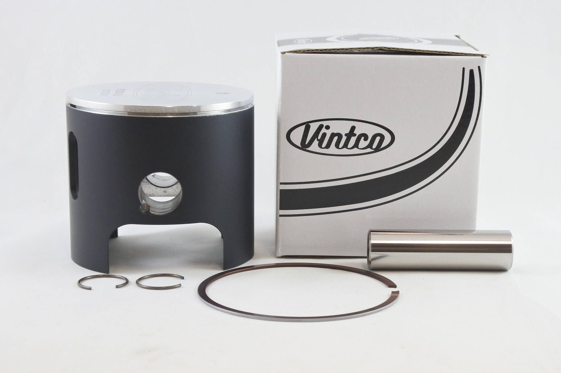 PISTON KIT 75-77 HUSQVARNA AUTO CR WR GP 360 82.5mm 0.5mm OVER VINTCO PSU05-0.5 thumbnail 2
