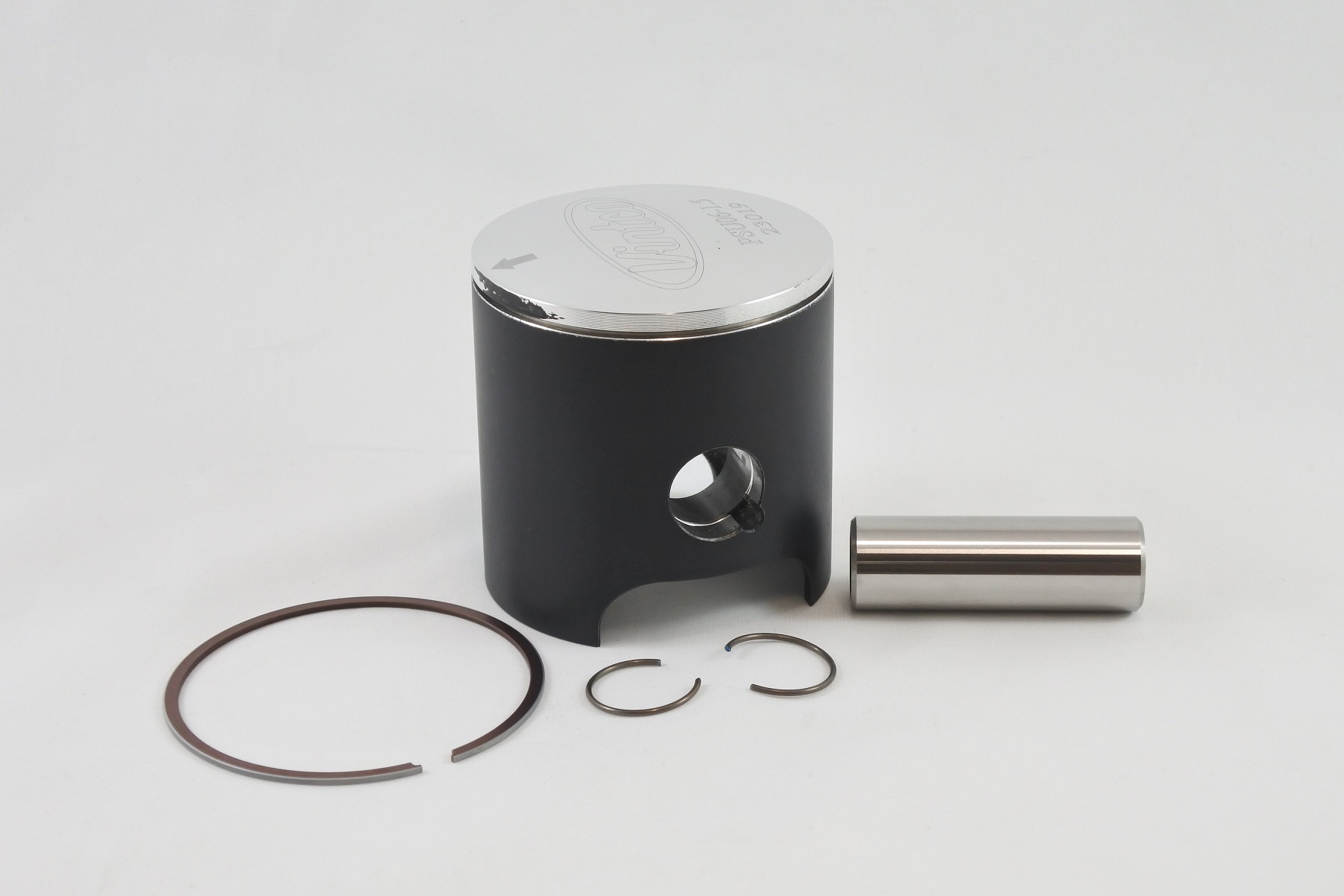 PISTON KIT 72-74 HUSQVARNA WR CR SC 125 56.5mm 1.5mm OVER VINTCO PSU06-1.5 image 1