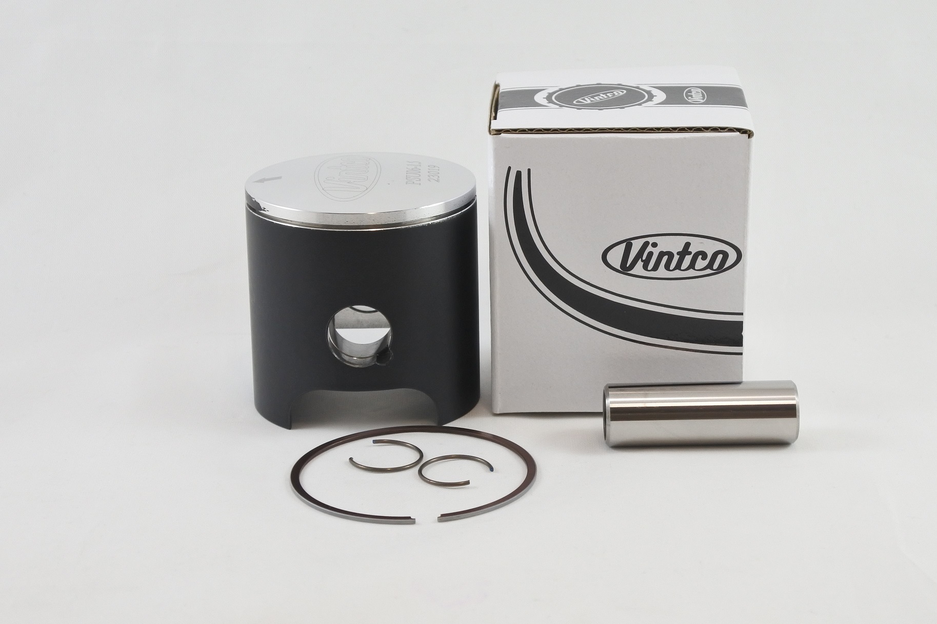 PISTON KIT 72-74 HUSQVARNA WR CR SC 125 56.5mm 1.5mm OVER VINTCO PSU06-1.5 thumbnail 2