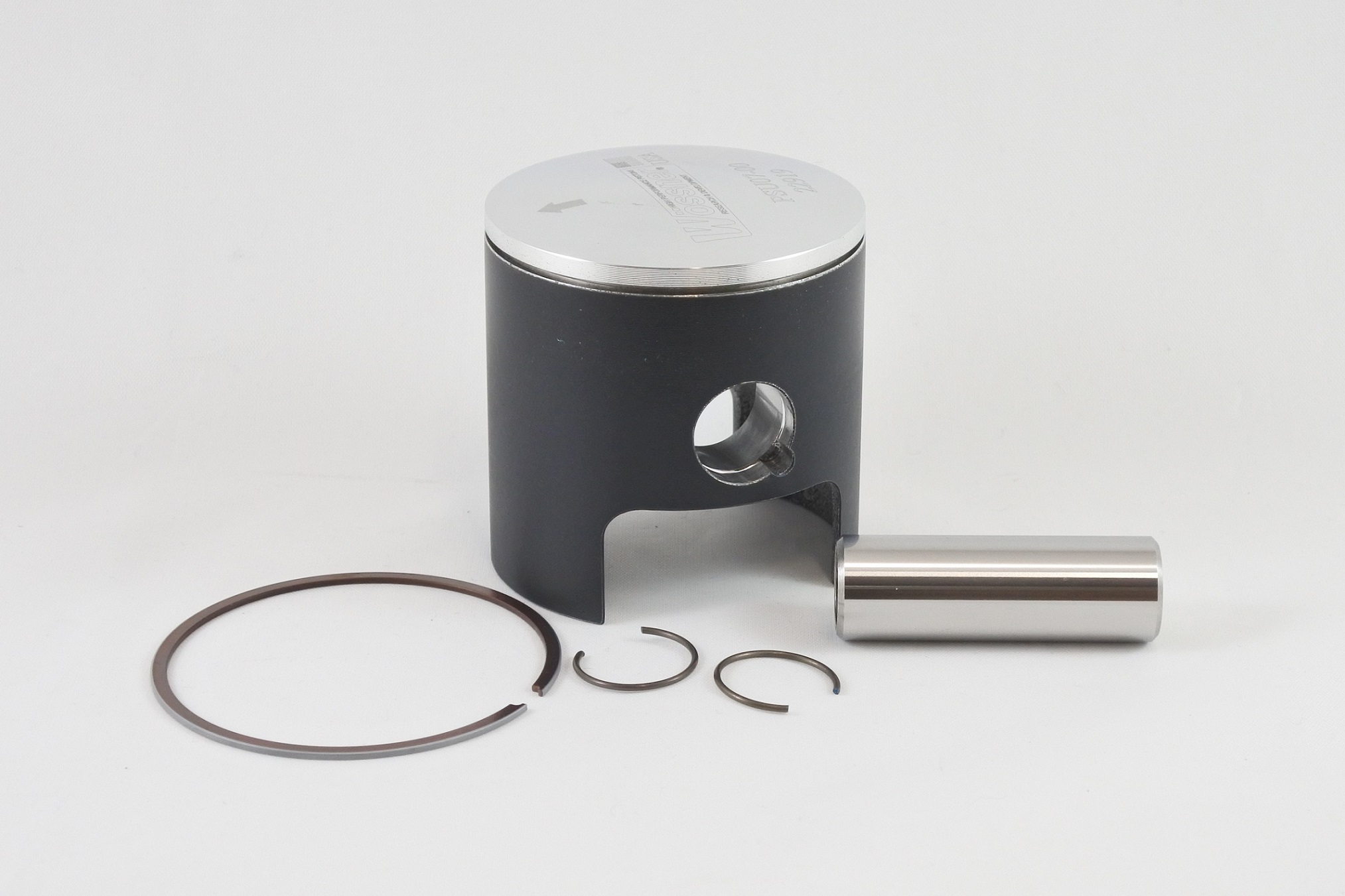 PISTON KIT 72-73 HUSQVARNA CR WR 125 TALL 55.0mm STANDARD VINTCO PSU07-00 image 1