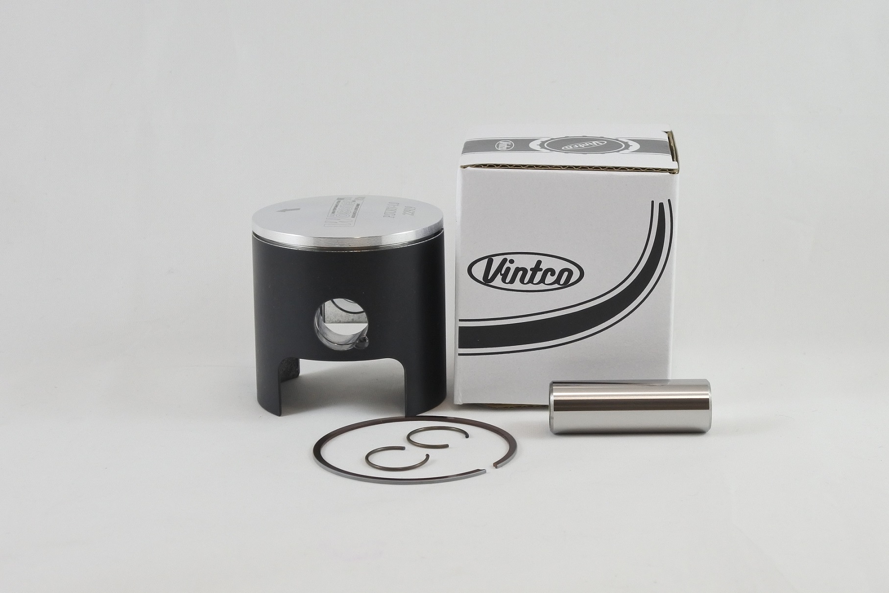 TALL PISTON KIT 72-73 HUSQVARNA CR WR 125 56.0mm 1.0mm OVER VINTCO PSU07-1.0 thumbnail 2