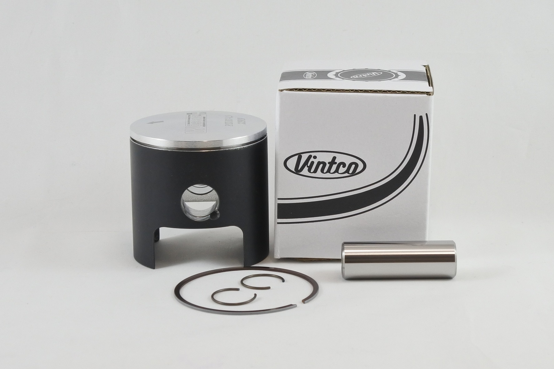 TALL PISTON KIT 72-73 HUSQVARNA CR WR 125 56.5mm 1.5mm OVER VINTCO PSU07-1.5 thumbnail 2