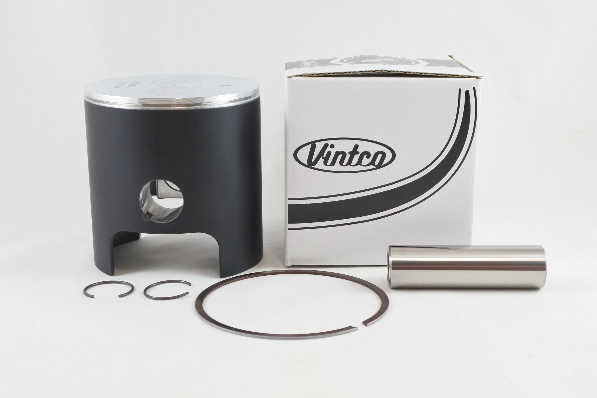 PISTON KIT 72-75 HUSQVARNA CR WR 450 84.5mm 0.5mm OVER VINTCO PSU08-0.5 thumbnail 2