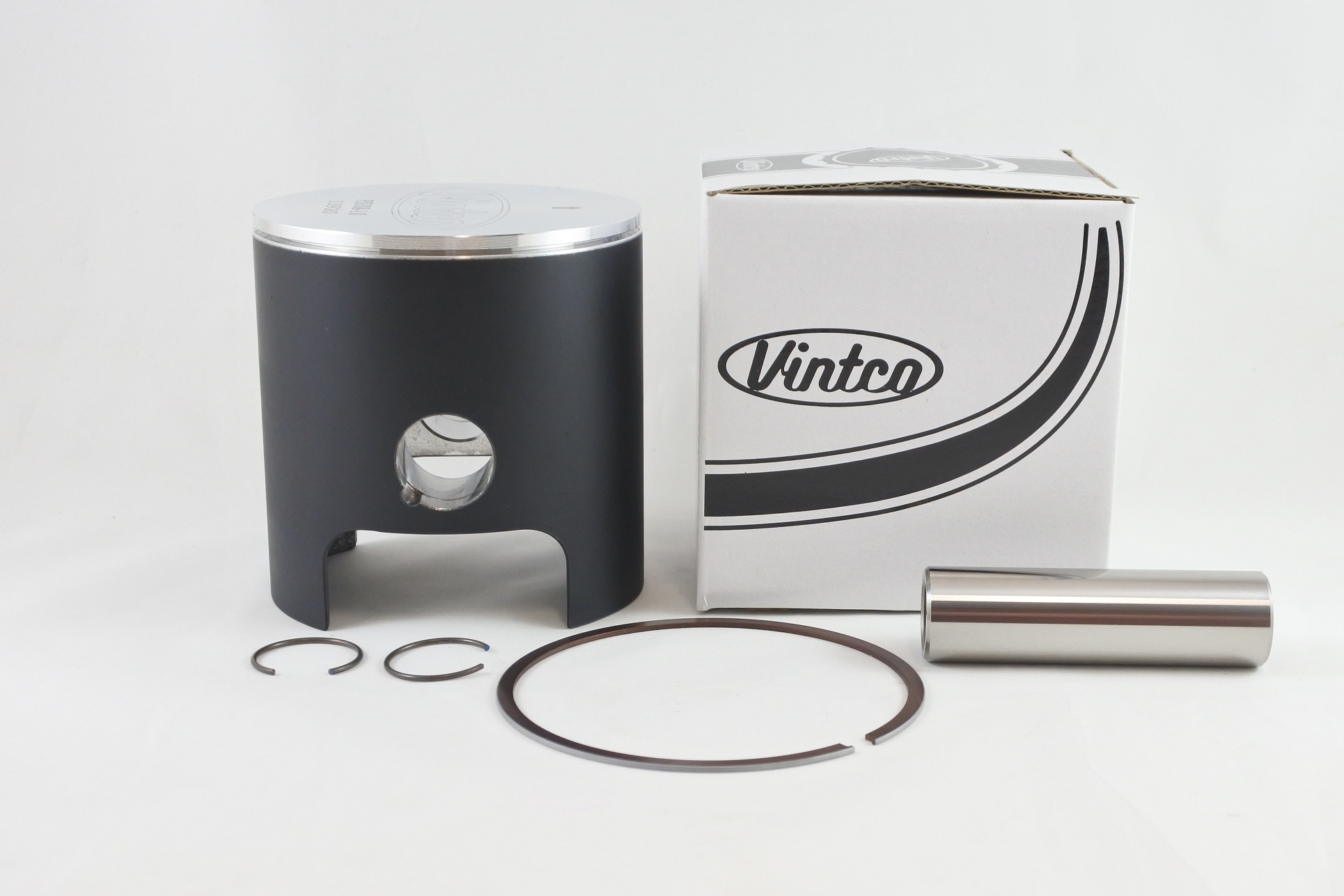 PISTON KIT 72-75 HUSQVARNA CR WR 450 85.0mm 1.0mm OVER VINTCO PSU08-1.0 thumbnail 2