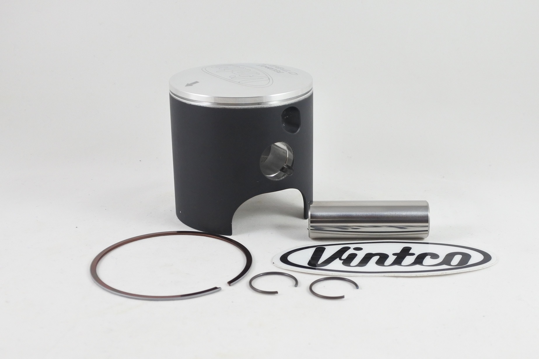 PISTON KIT 85-86 HUSQVARNA CR 250 70.0mm 0.5mm OVER VINTCO PSU09-0.5 image 1