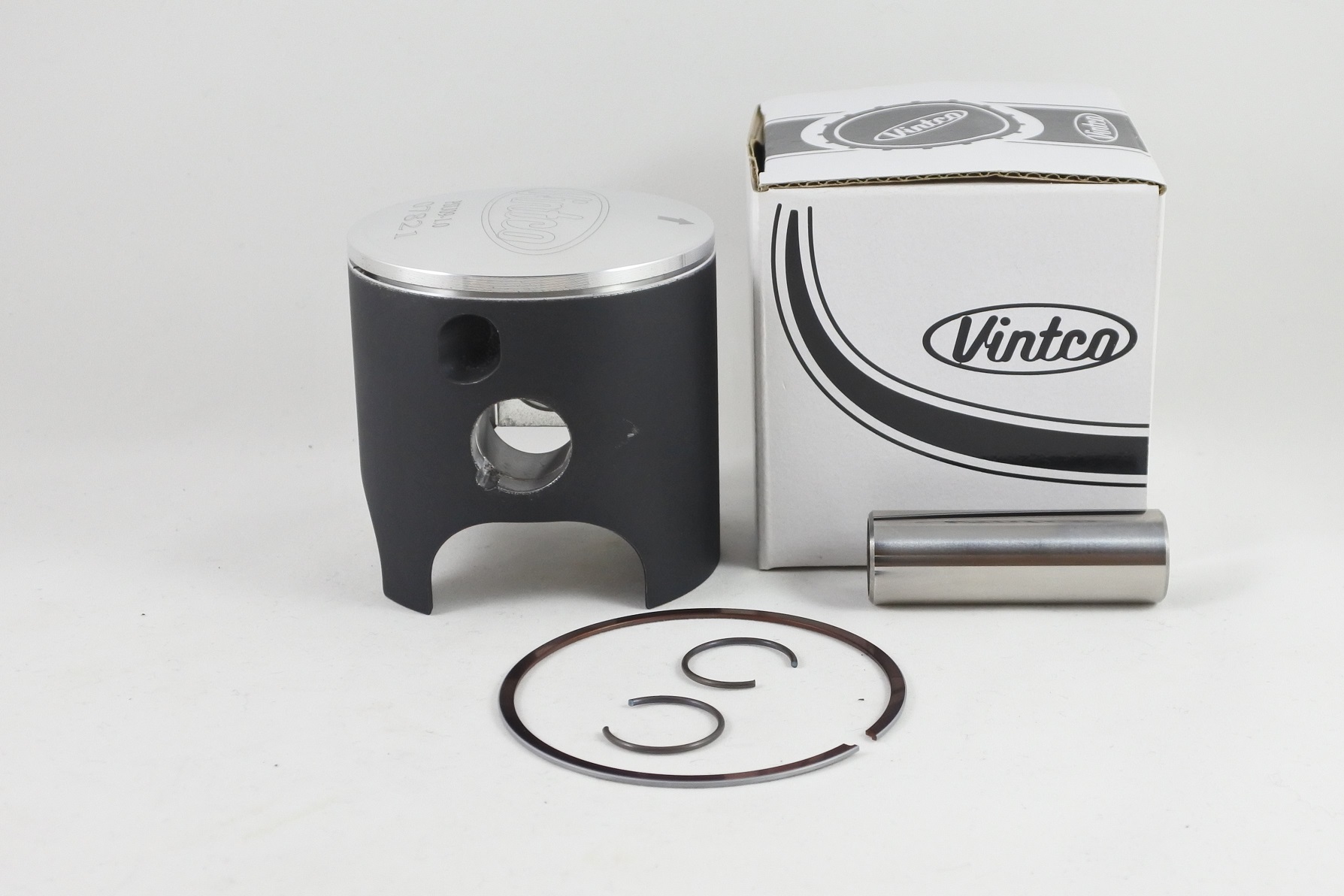 PISTON KIT 85-86 HUSQVARNA CR 250 70.5mm 1.0mm OVER VINTCO PSU09-1.0 thumbnail 2