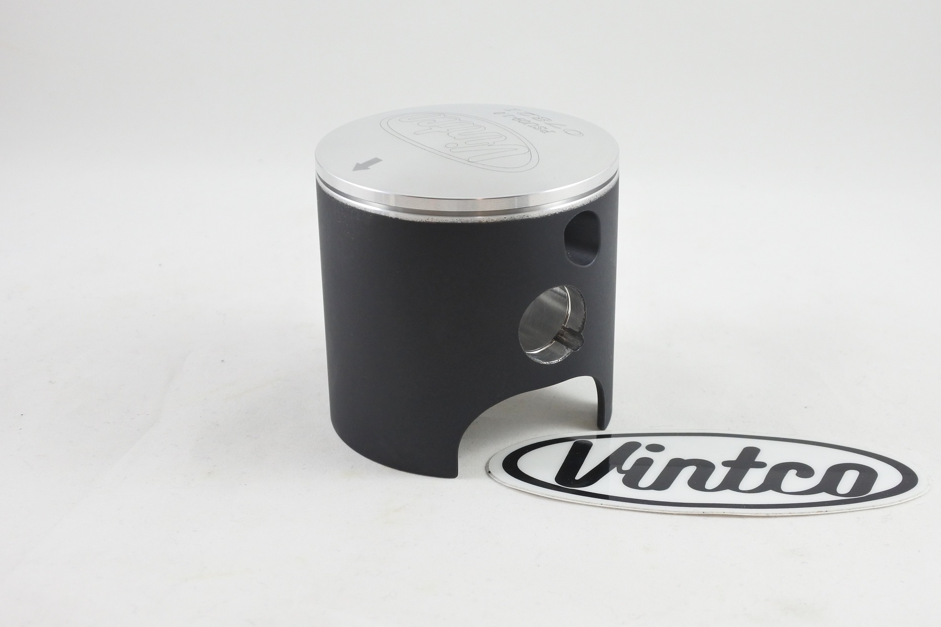 PISTON KIT 85-86 HUSQVARNA CR 250 70.5mm 1.0mm OVER VINTCO PSU09-1.0 thumbnail 3