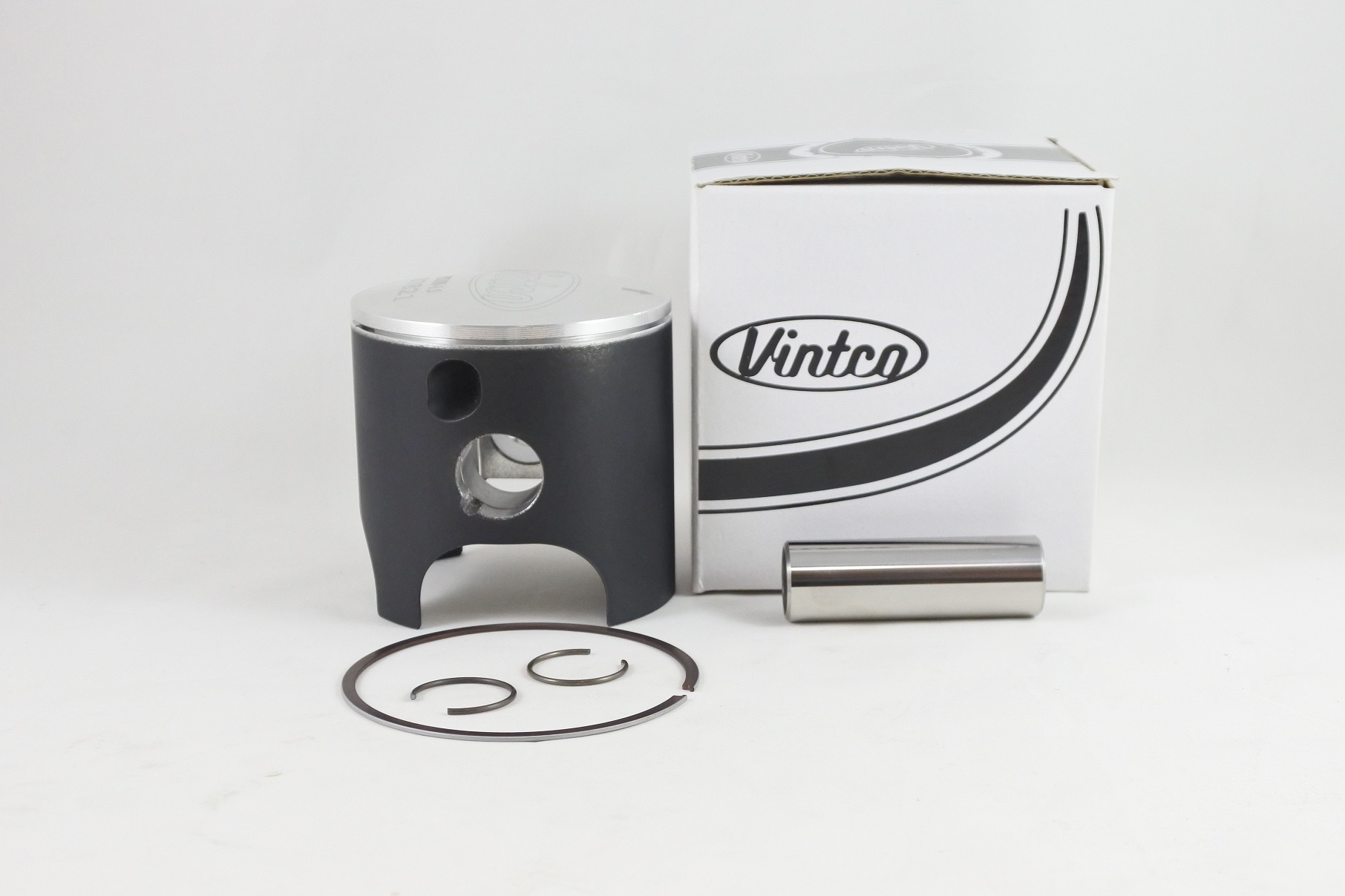 PISTON KIT 85-86 HUSQVARNA CR 250 71mm 1.5mm OVER VINTCO PSU09-1.5 thumbnail 2