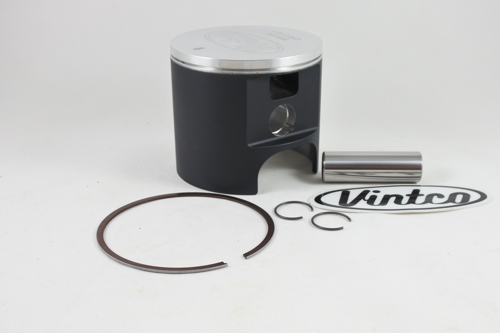 PISTON KIT 84-88 HUSQVARNA WR 430 86.5mm 0.5mm OVER VINTCO PSU11-0.5 image 1