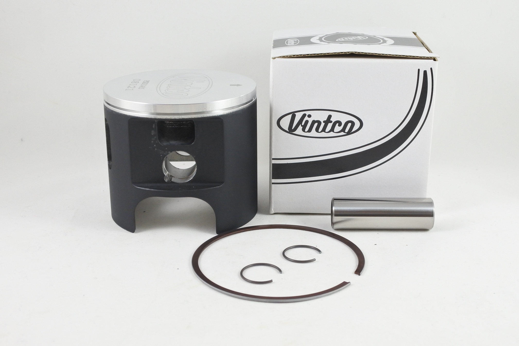 PISTON KIT 84-88 HUSQVARNA WR 430 86.5mm 0.5mm OVER VINTCO PSU11-0.5 thumbnail 2