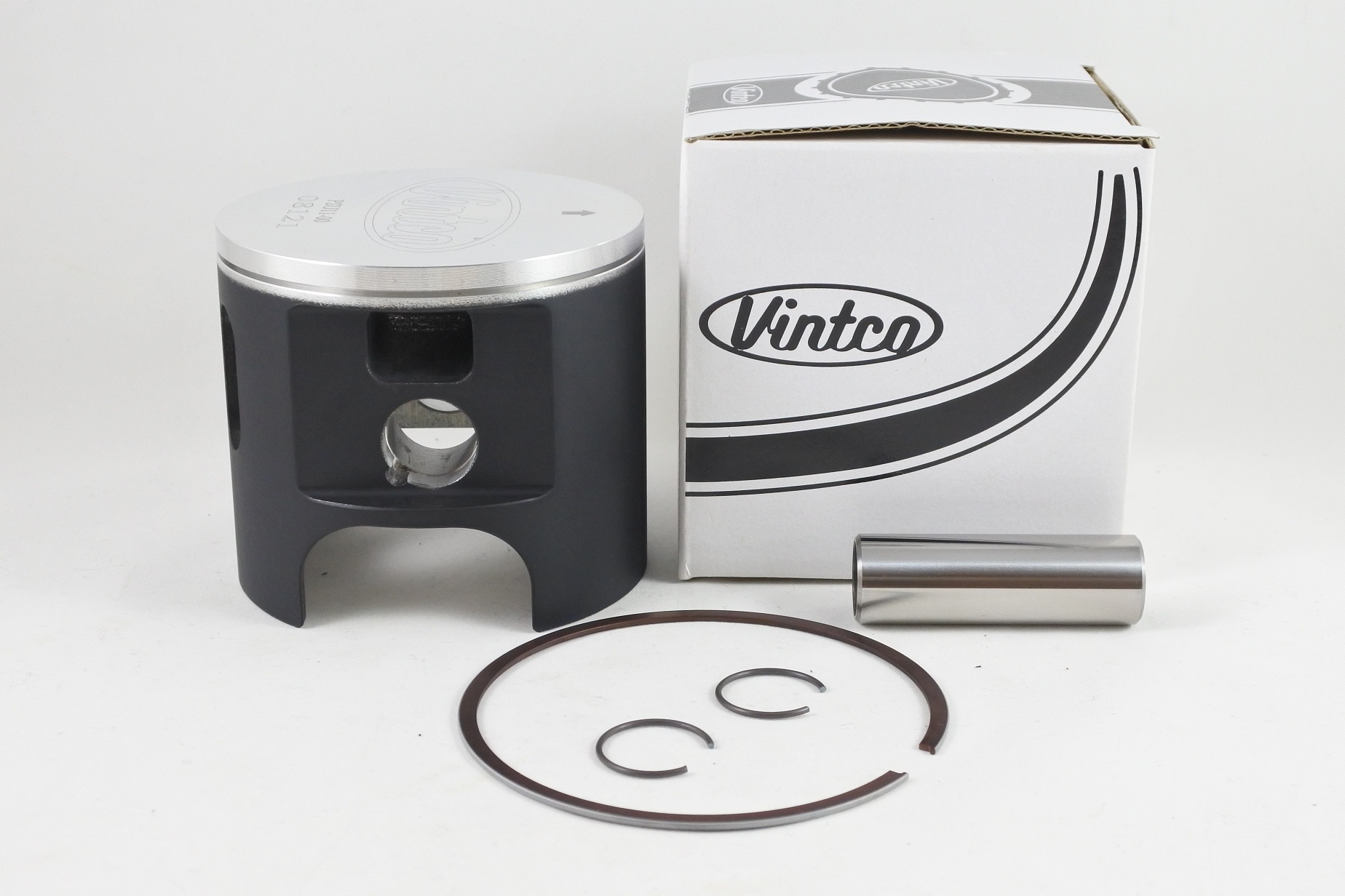 PISTON KIT 84-88 HUSQVARNA WR 430 86mm STANDARD VINTCO PSU11-00 thumbnail 2