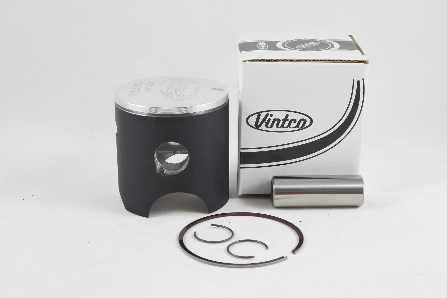 PISTON KIT 88-91 HUSQVARNA WMX 125 56.5mm 0.5mm OVER VINTCO PSU12-0.5 thumbnail 2