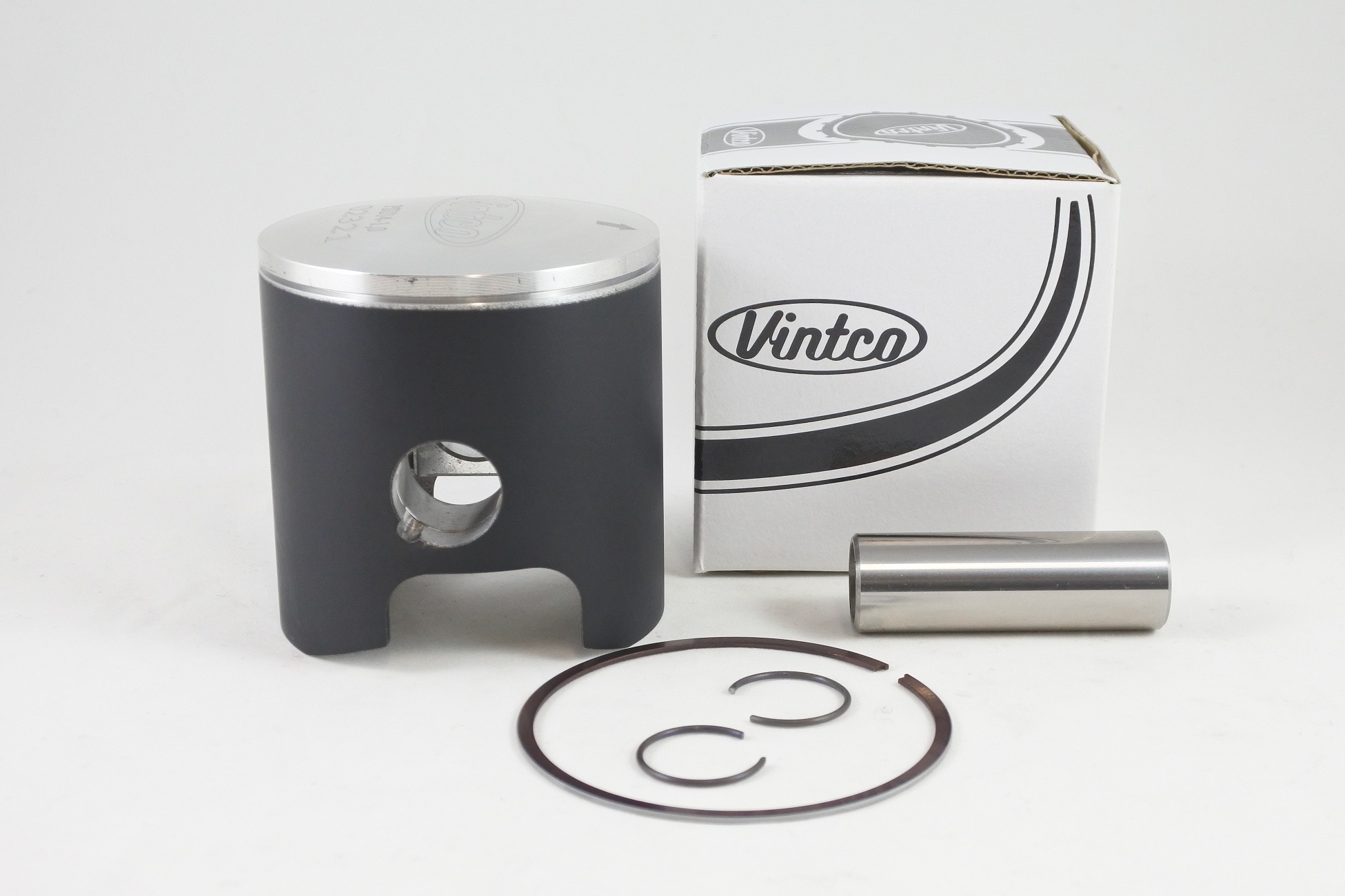PISTON KIT 66-73 HUSQVARNA CR WR 250 70.5mm 1.0mm OVER VINTCO PSU14-1.0 thumbnail 2