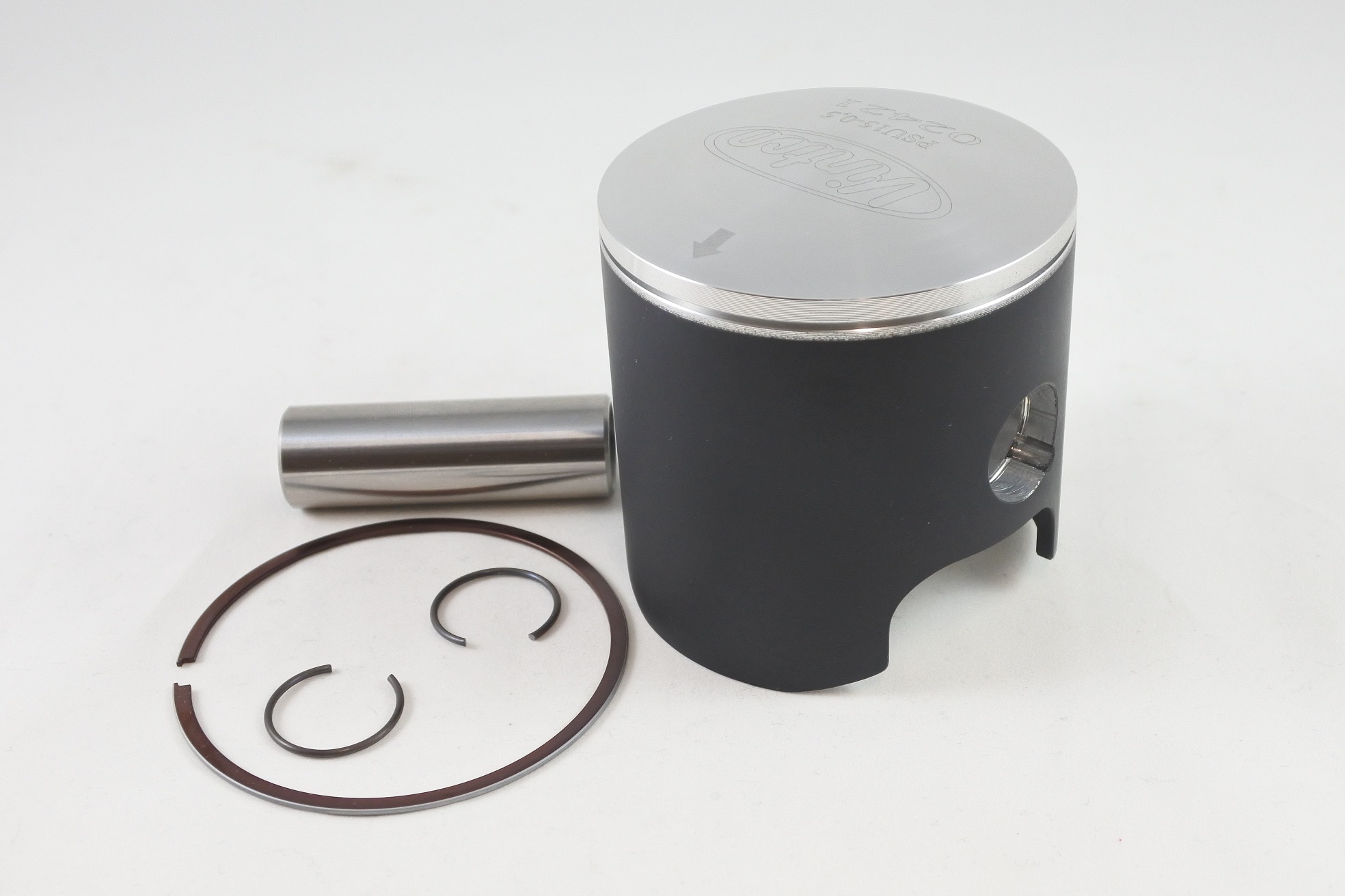 PISTON KIT 73-74 HUSQVARNA CR WR 250 70.0mm 0.5mm OVER VINTCO PSU15-0.5 image 1