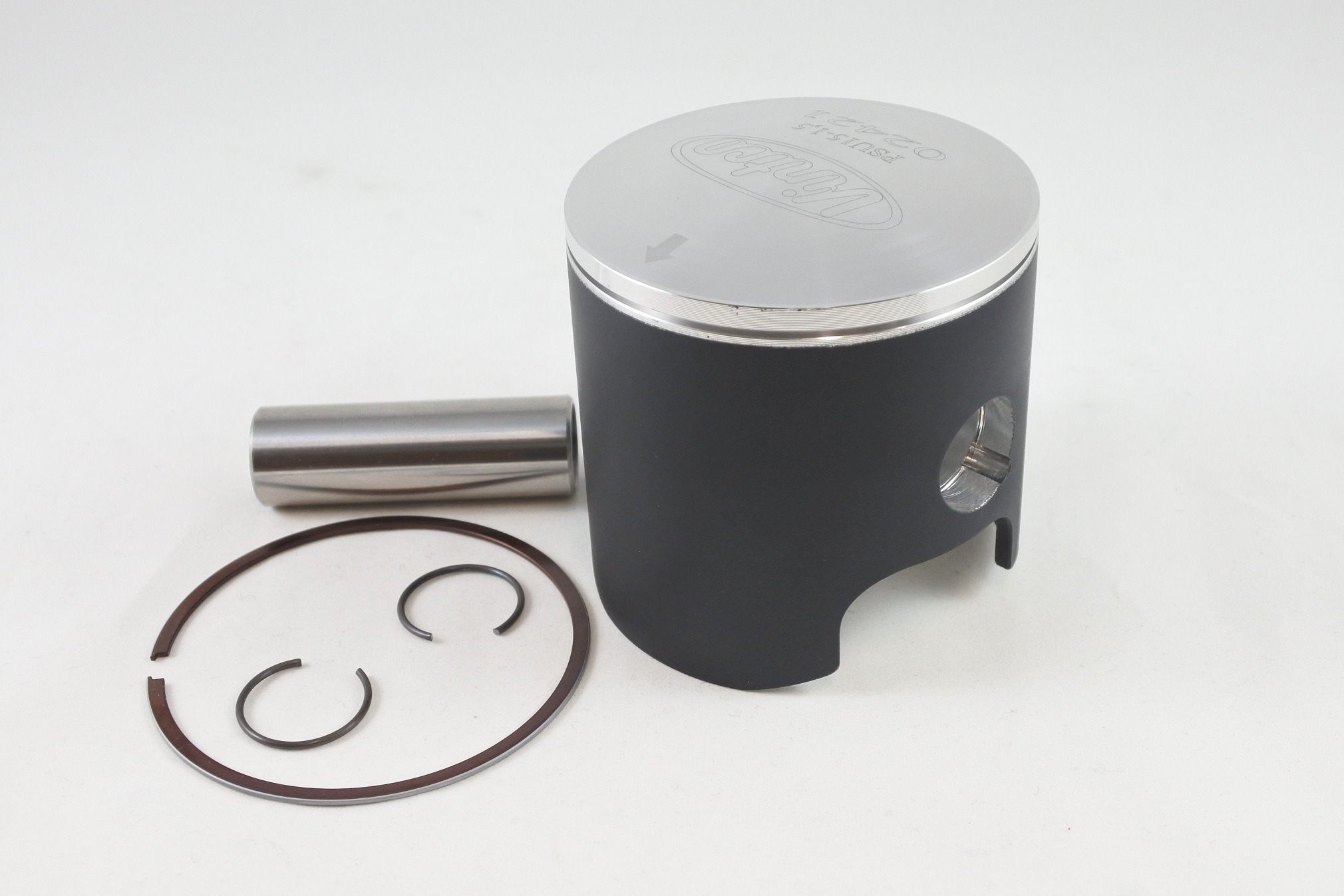 PISTON KIT 73-74 HUSQVARNA CR WR 250 71.0mm 1.5mm OVER VINTCO PSU15-1.5 image 1