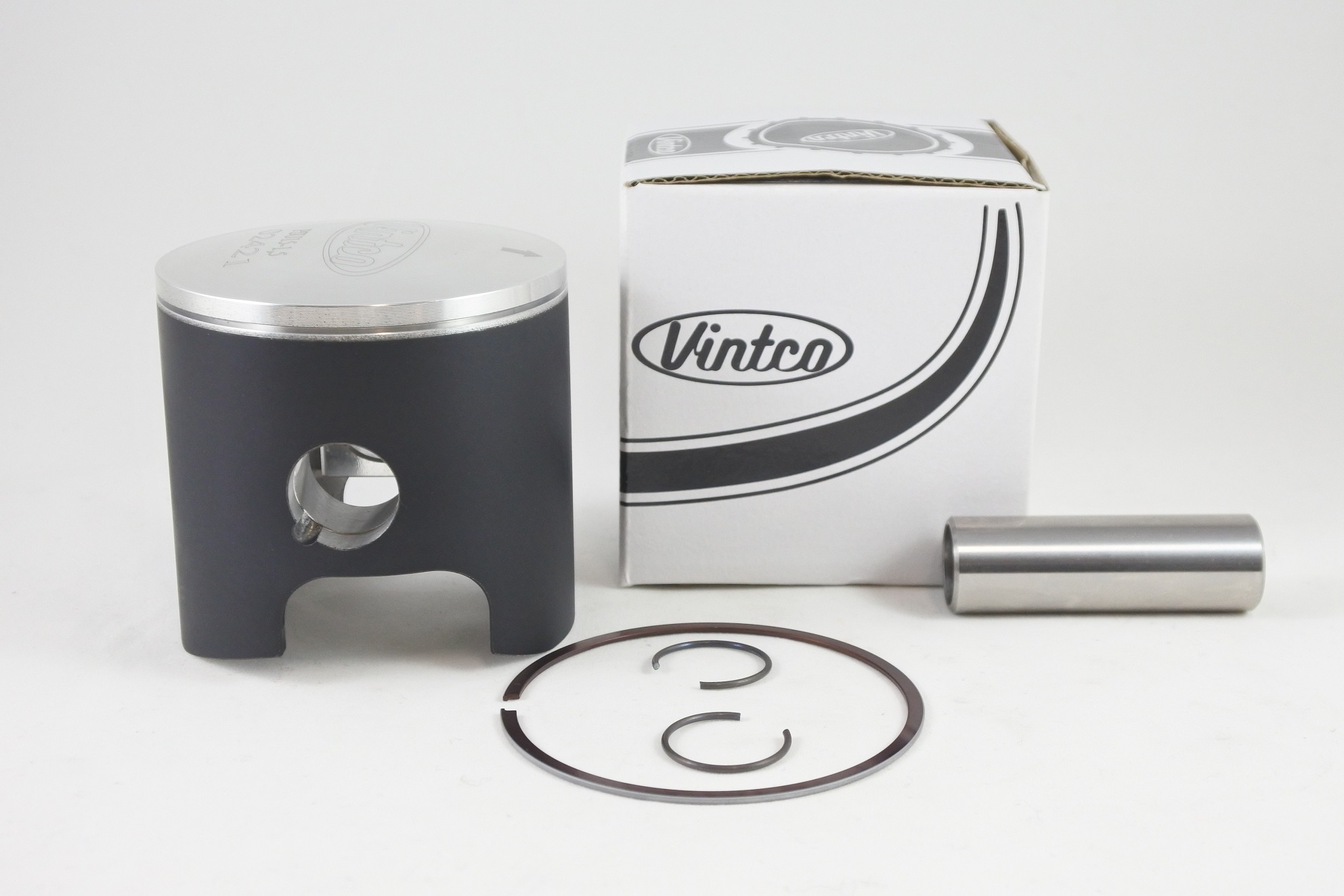 PISTON KIT 73-74 HUSQVARNA CR WR 250 71.0mm 1.5mm OVER VINTCO PSU15-1.5 thumbnail 2