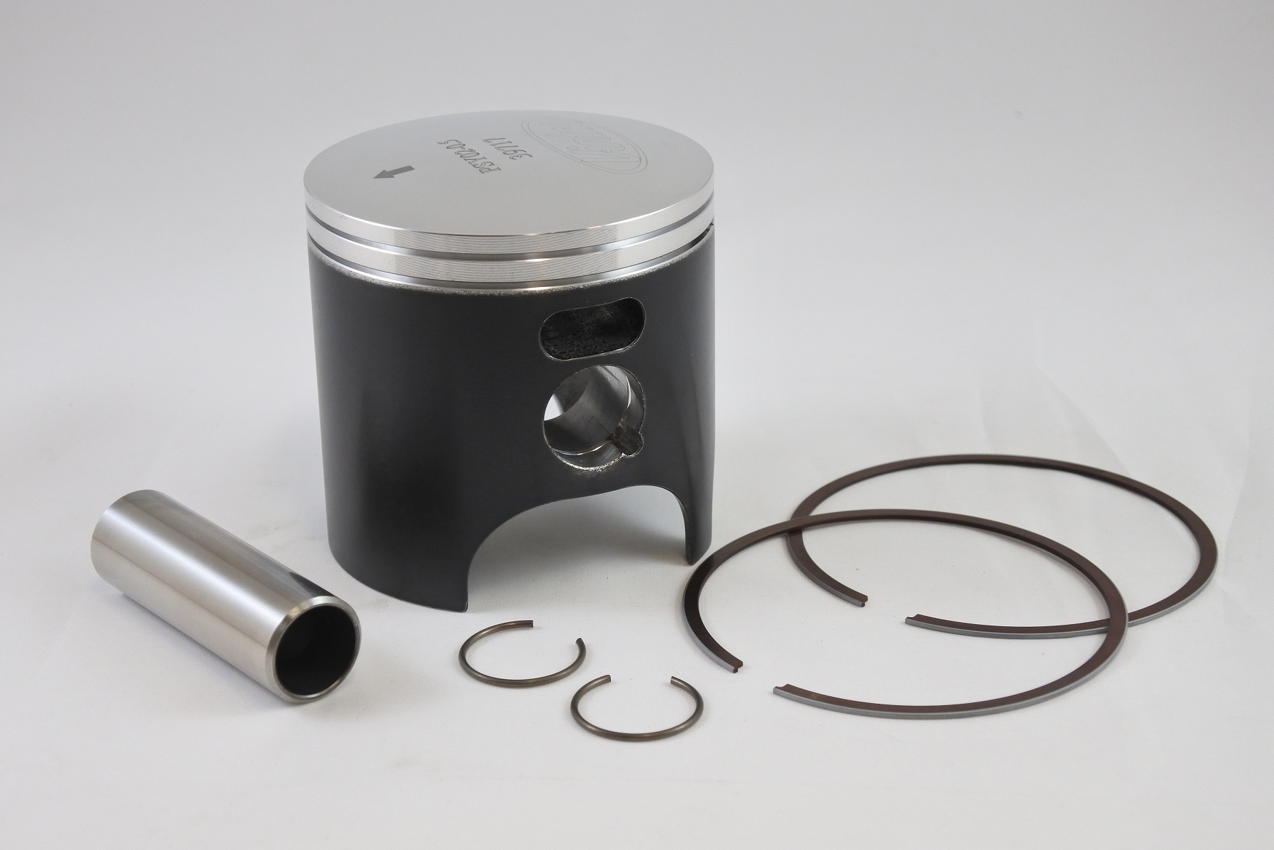 PISTON KIT 72-80 YAMAHA DT 2 3 IT YZ TY MX 250 70.5mm 0.5mm OVER VINTCO PSY02-0.5 image 1