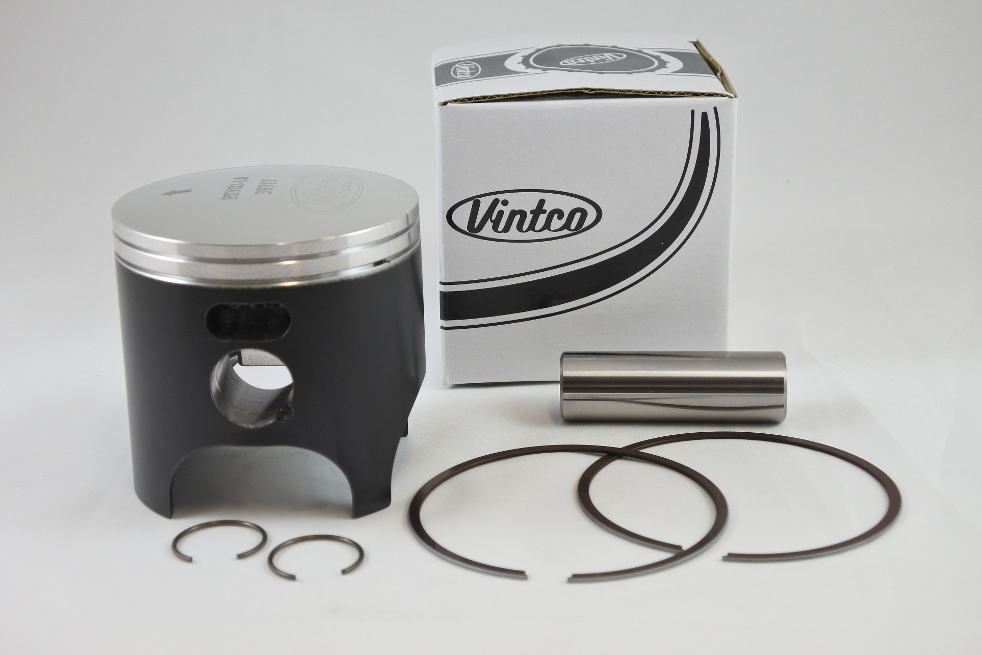 PISTON KIT 72-80 YAMAHA DT 2 3 IT MX TY YZ 250 71.0mm 1.0mm OVER VINTCO PSY02-1.0 thumbnail 2