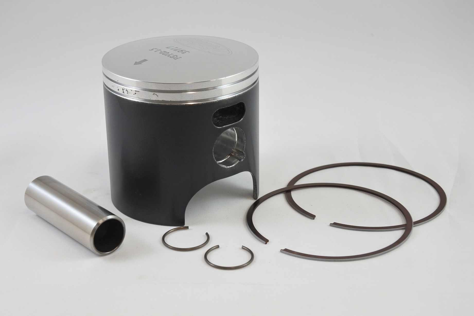 PISTON KIT 72-80 YAMAHA DT IT MX TY YZ 2 3 250 71.5mm 1.5mm OVER VINTCO PSY02-1.5 image 1